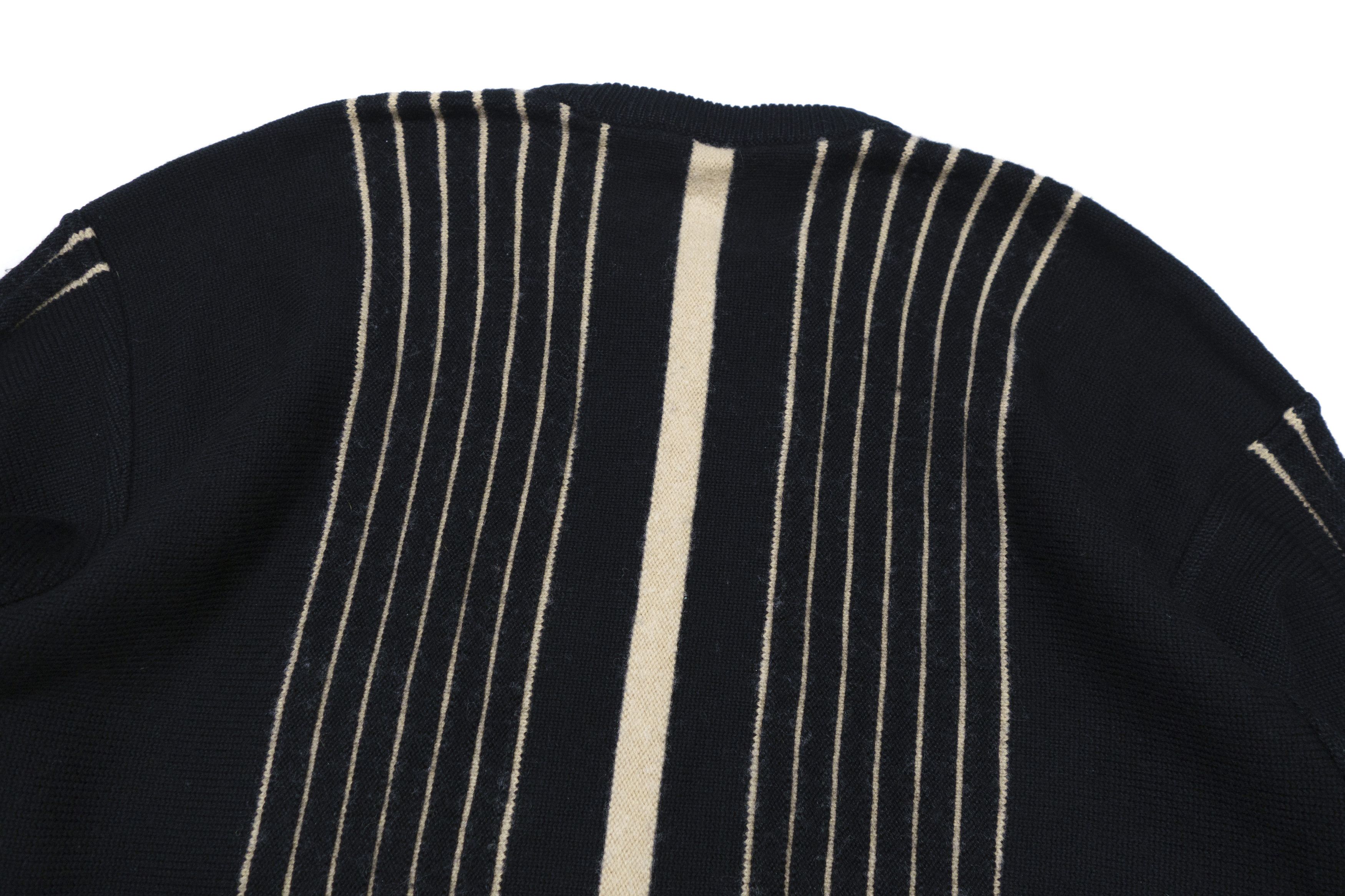 Carlo Colucci 00S Wool Acryl Stripes Sweater Size US M / EU 48-50 / 2 - 4 Thumbnail