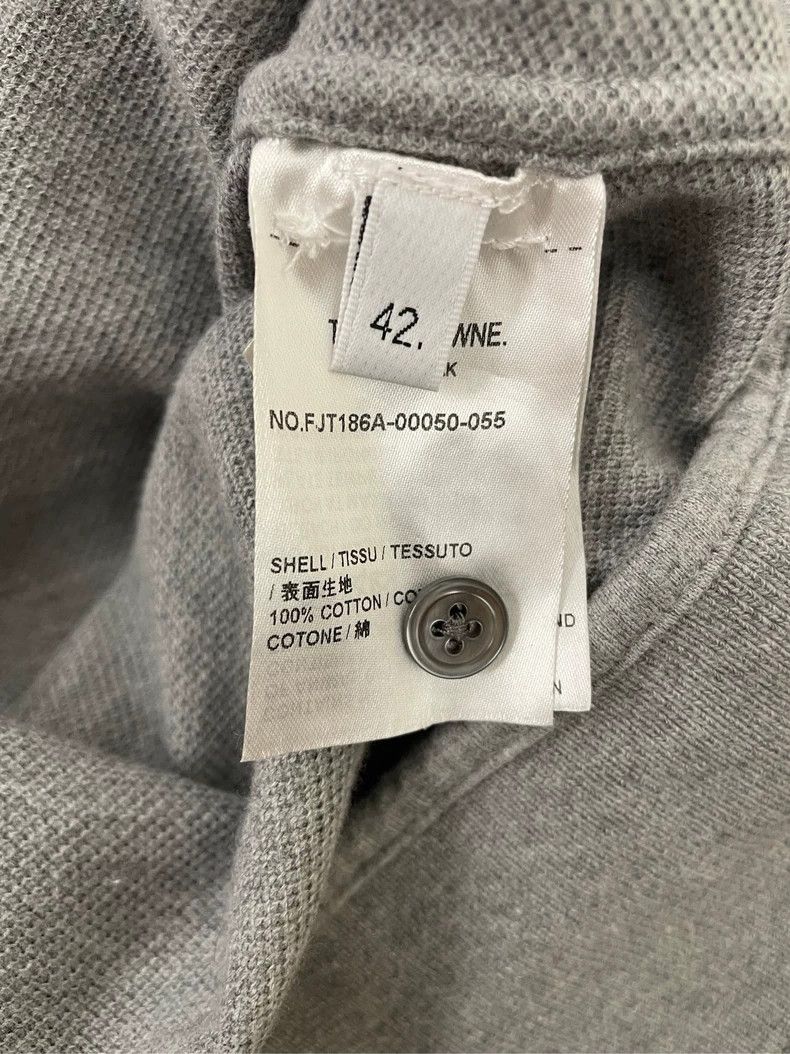 Thom Browne Thom Browne Gray cardigan jacket with colored stripes on t Size M / US 6-8 / IT 42-44 - 6 Thumbnail