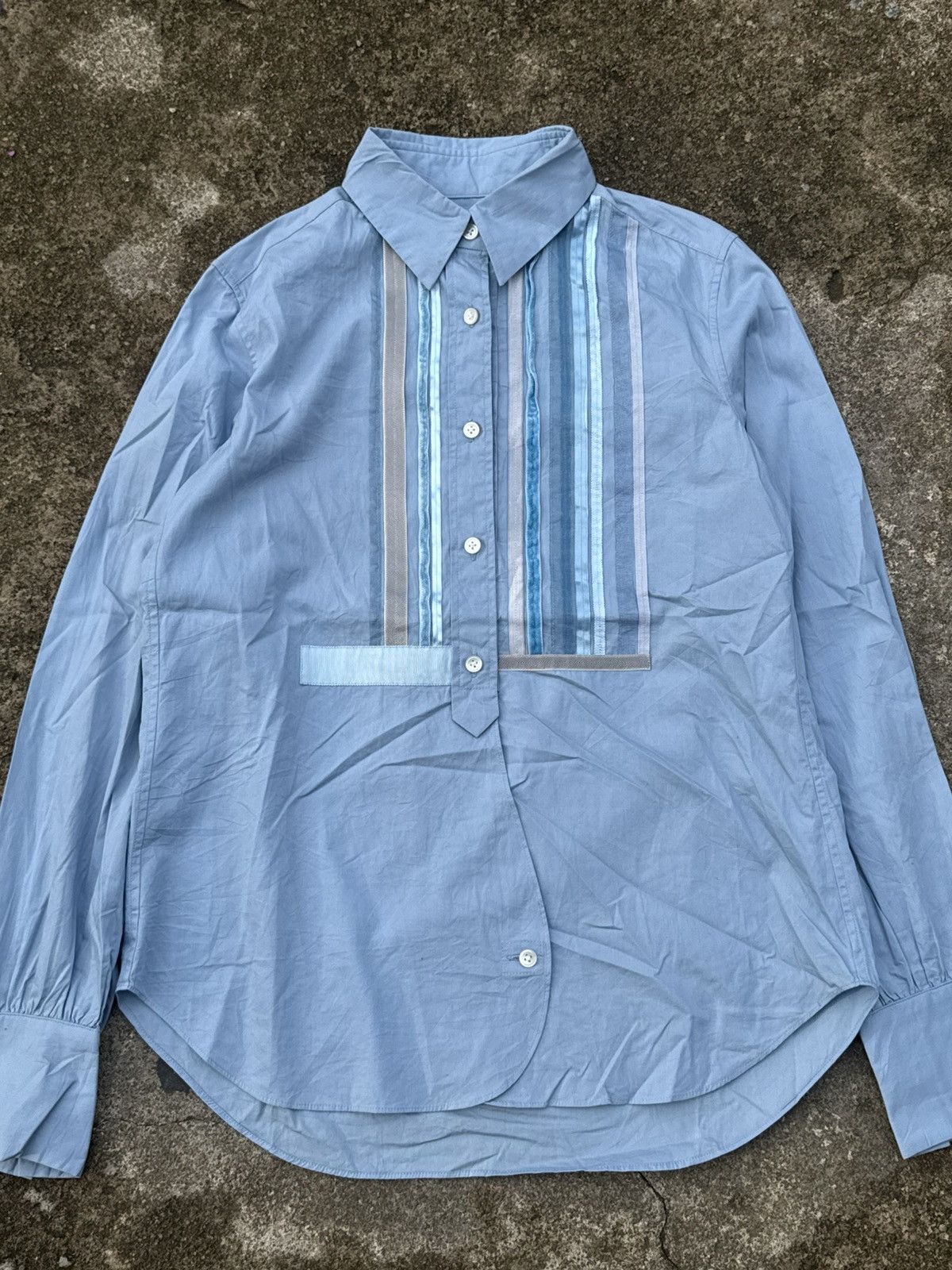 Kolor × Sacai Kolor Japan Button Shirt Cdg Junya Styled Size US M / EU 48-50 / 2 - 2 Thumbnail