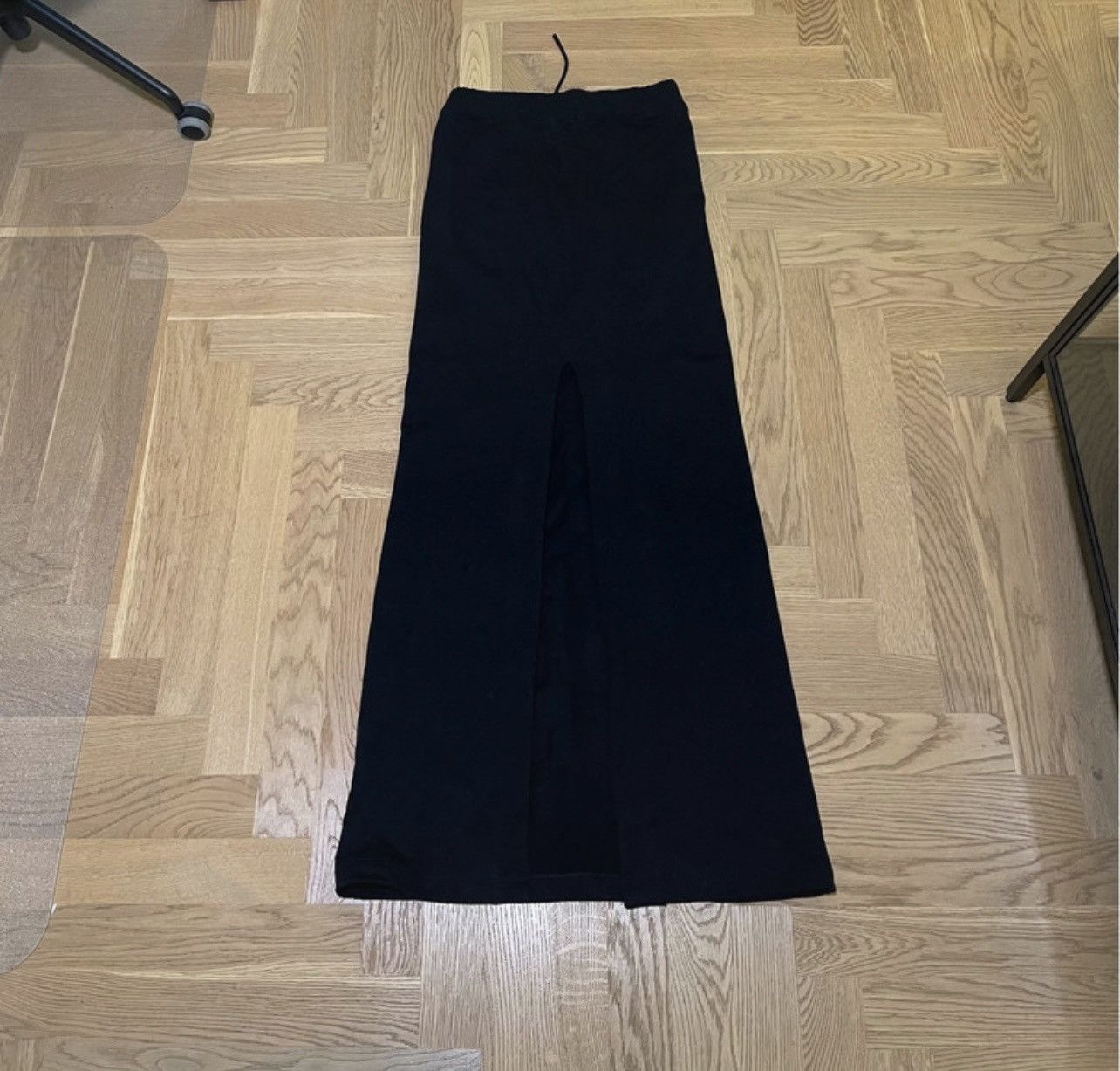 NAMILIA Super long black Namilia skirt Size 26" / US 2 / IT 38 - 3 Thumbnail