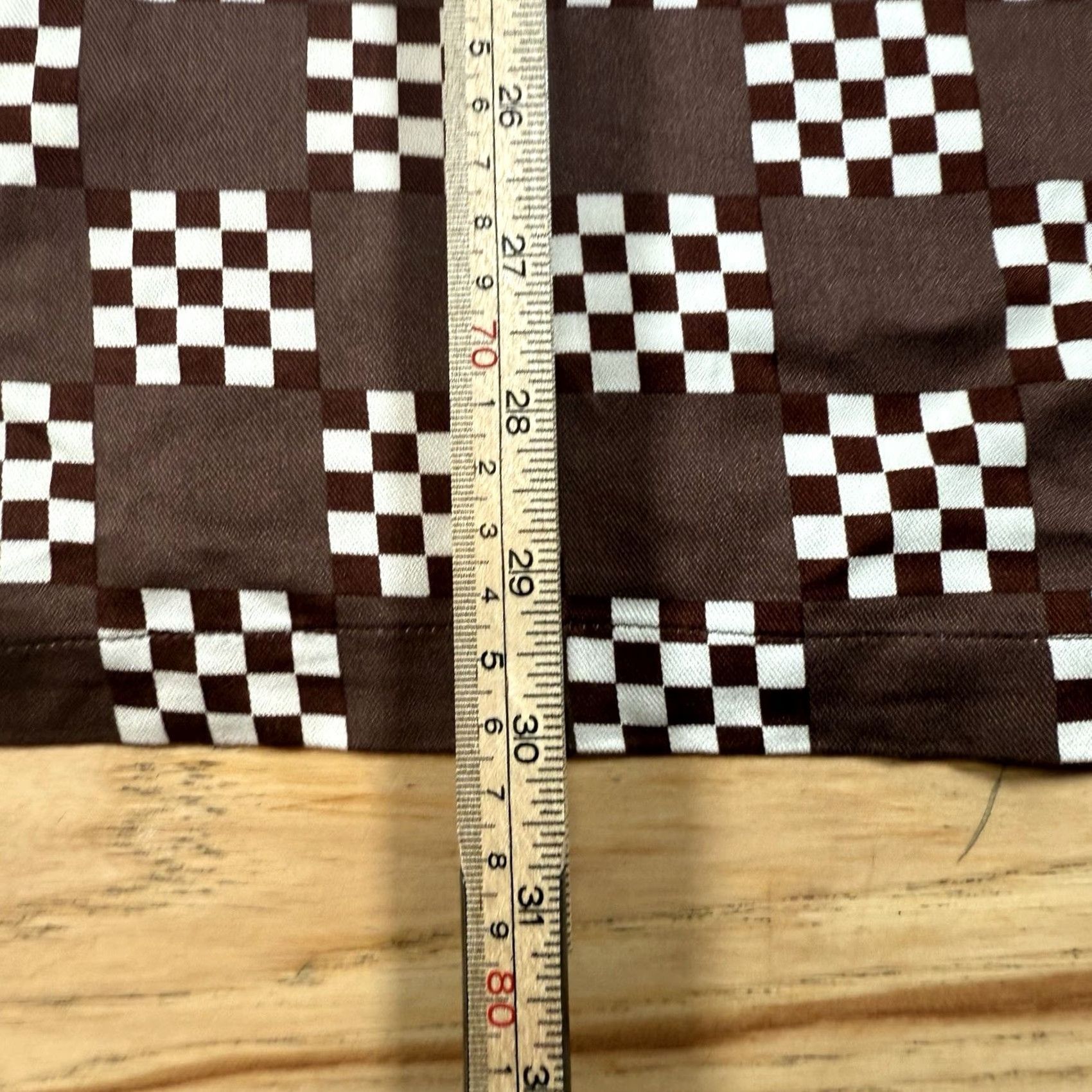 Vintage Bogey Boys Golf Button Shirt Mens M Short Sleeve Dri Fit Brown Polo Check NWOT Size US M / EU 48-50 / 2 - 7 Thumbnail