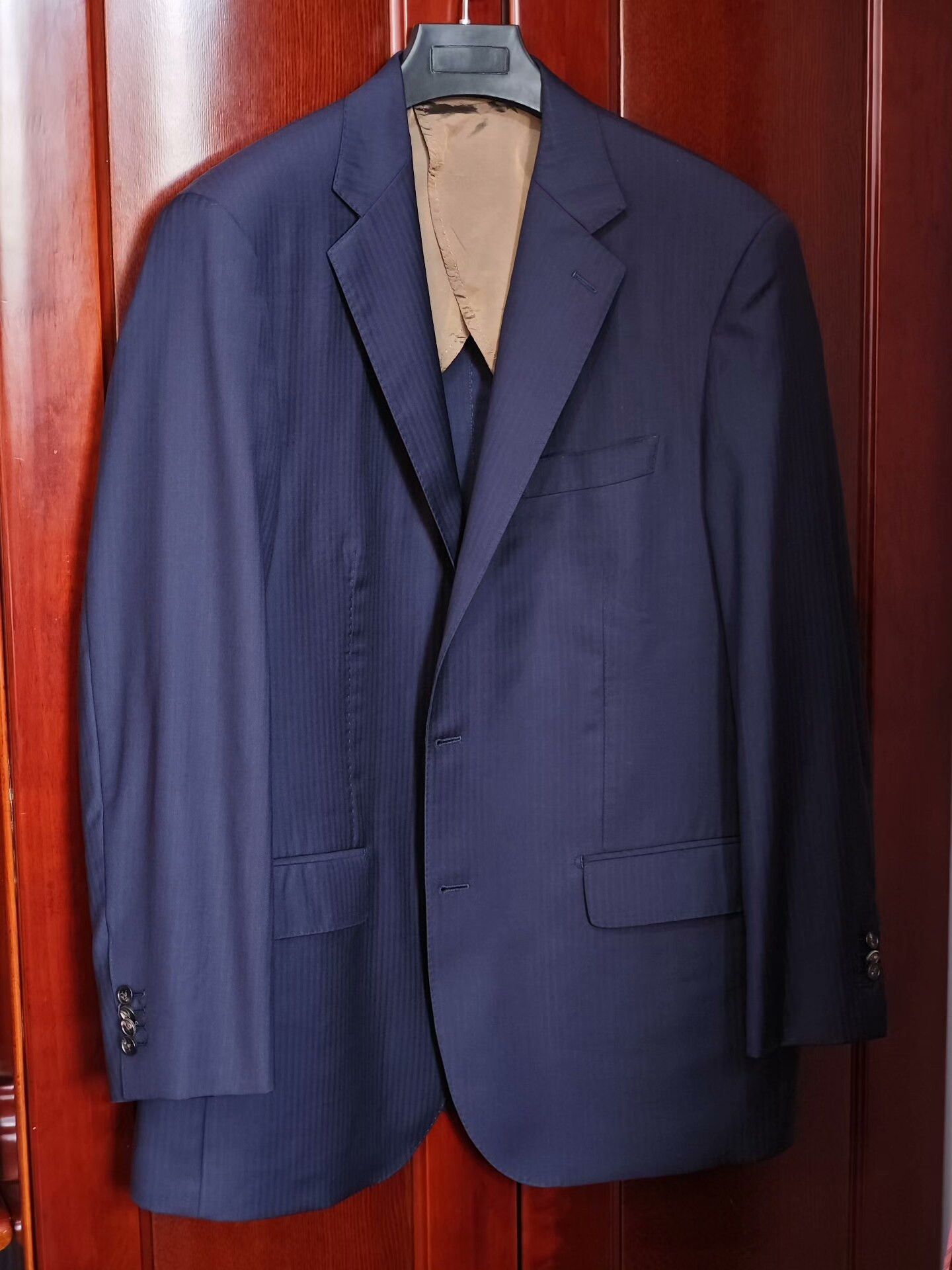 Ermenegildo Zegna Zegna Traveller Wool Suit Jacket Size US XL / EU 56 / 4 - 1 Thumbnail