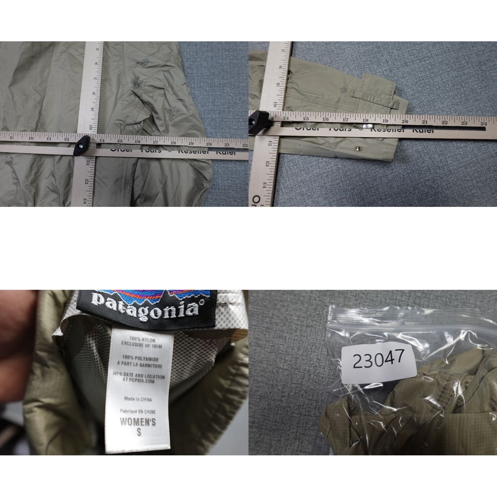Patagonia Patagonia Jacket Women S Beige Windbreaker Hooded Lightweight Size S / US 4 / IT 40 - 8 Thumbnail