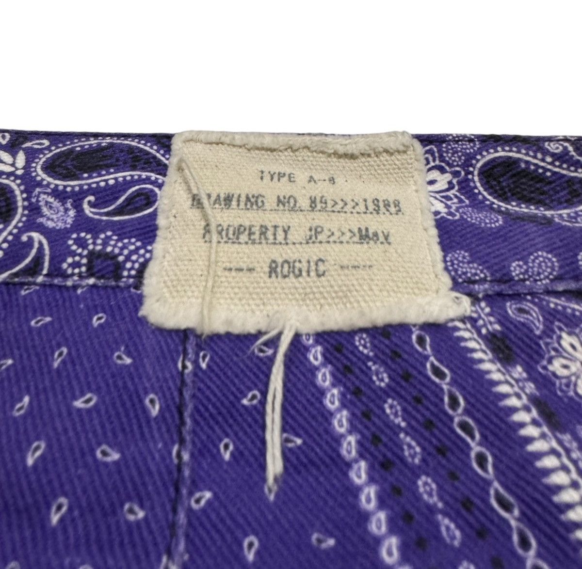 Japanese Brand × NUBIAN × Rogic Paisley Bondage Pants Size US 31 - 8 Thumbnail