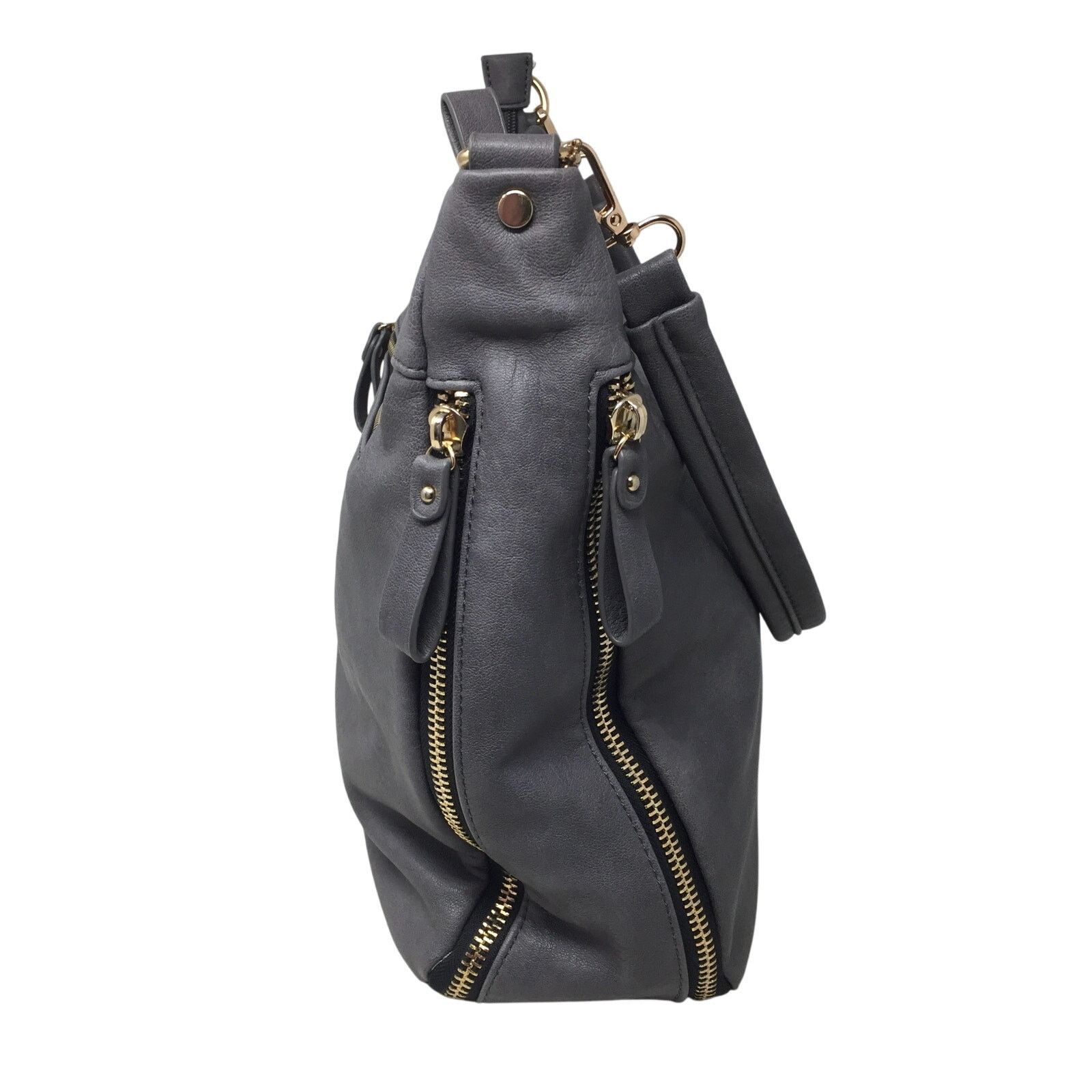 Other Madison West Distressed Gray Hobo Bag Size ONE SIZE - 4 Thumbnail