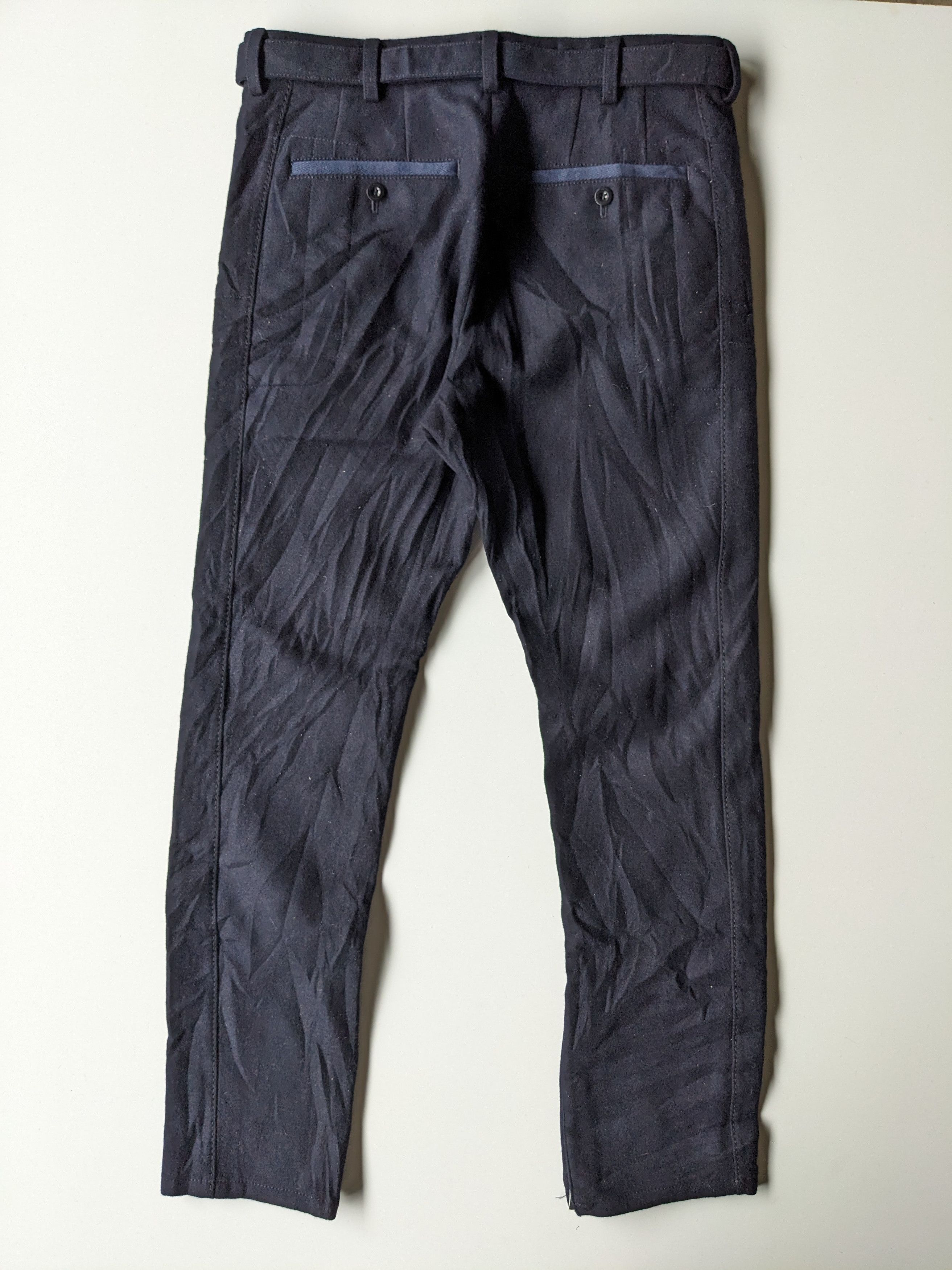 Sacai Runaway Sacai AW20 Wool Melton Pants Size US 35 - 5 Thumbnail
