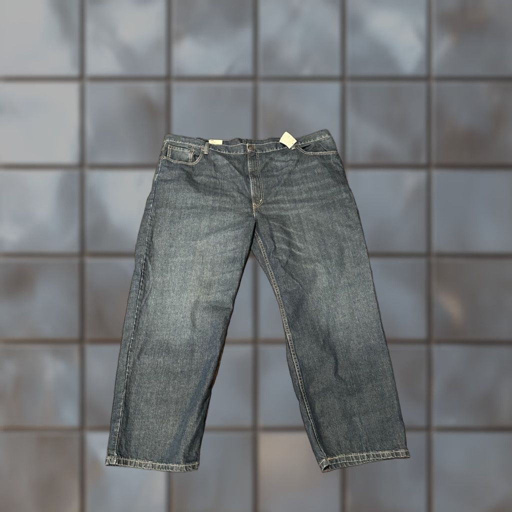 Levi's VINTAGE NWT Levi's 550 Relaxed Jeans Men Big & Tall 50x29 Blue Cotton Denim Tapered Inseam 29 XS? Size US 34 / EU 50 - 1 Thumbnail