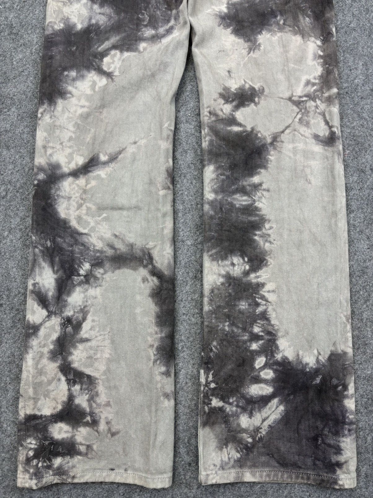 Johnbull 💥Denim Art💥Vintage Johnbull Heavy Tye Dye Denim F814 Size US 26 / EU 42 - 7 Thumbnail