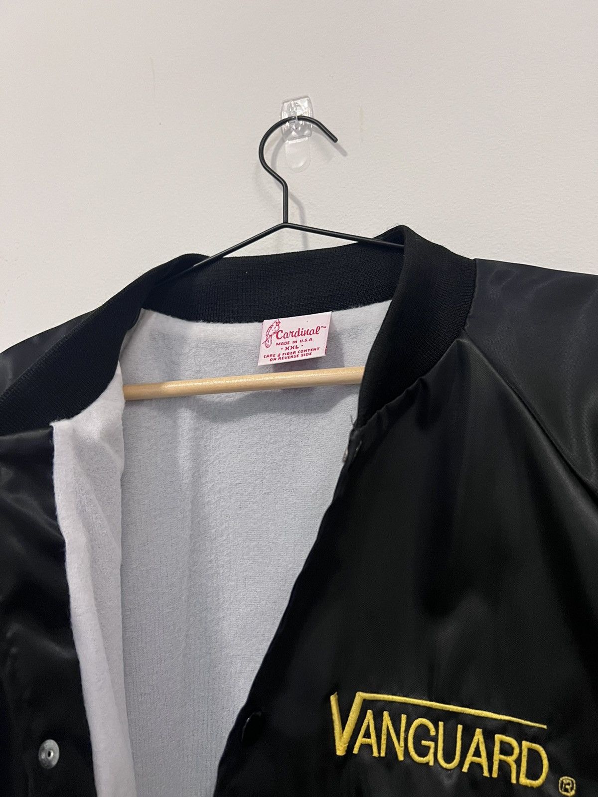 Other Vintage Vanguard Satin Bomber Jacket – Made in USA Size US XXL / EU 58 / 5 - 9 Thumbnail