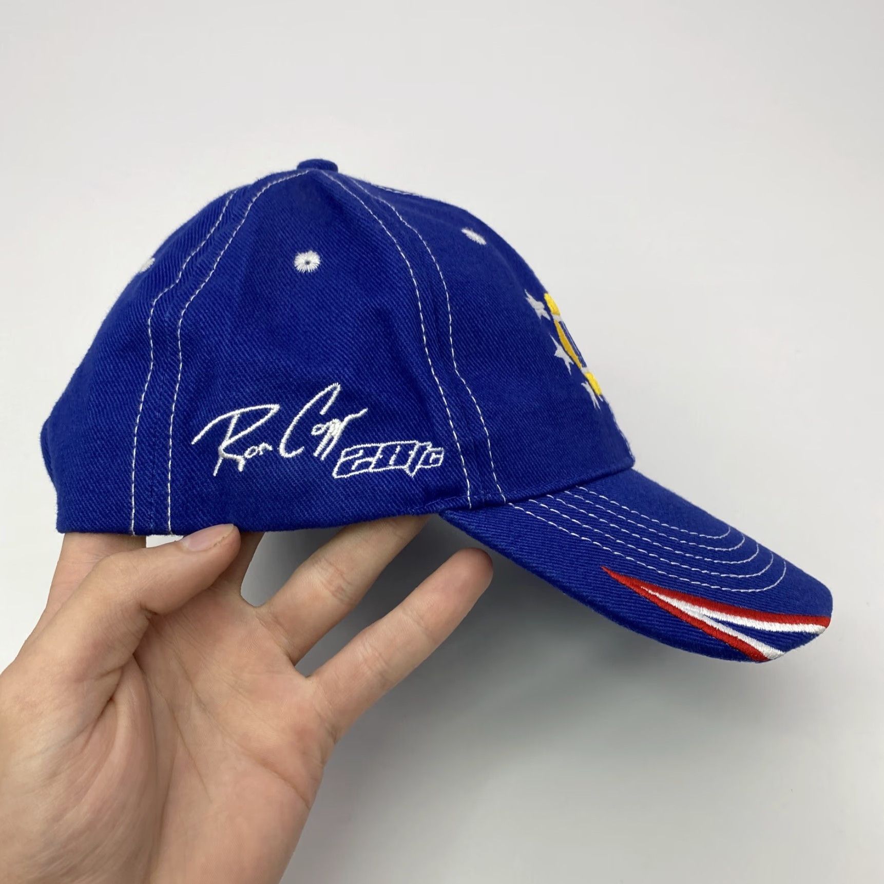 Vintage NAPA Racing HatBaseball Cap Men One Size Adjustable Velcro Blue Size ONE SIZE - 5 Thumbnail
