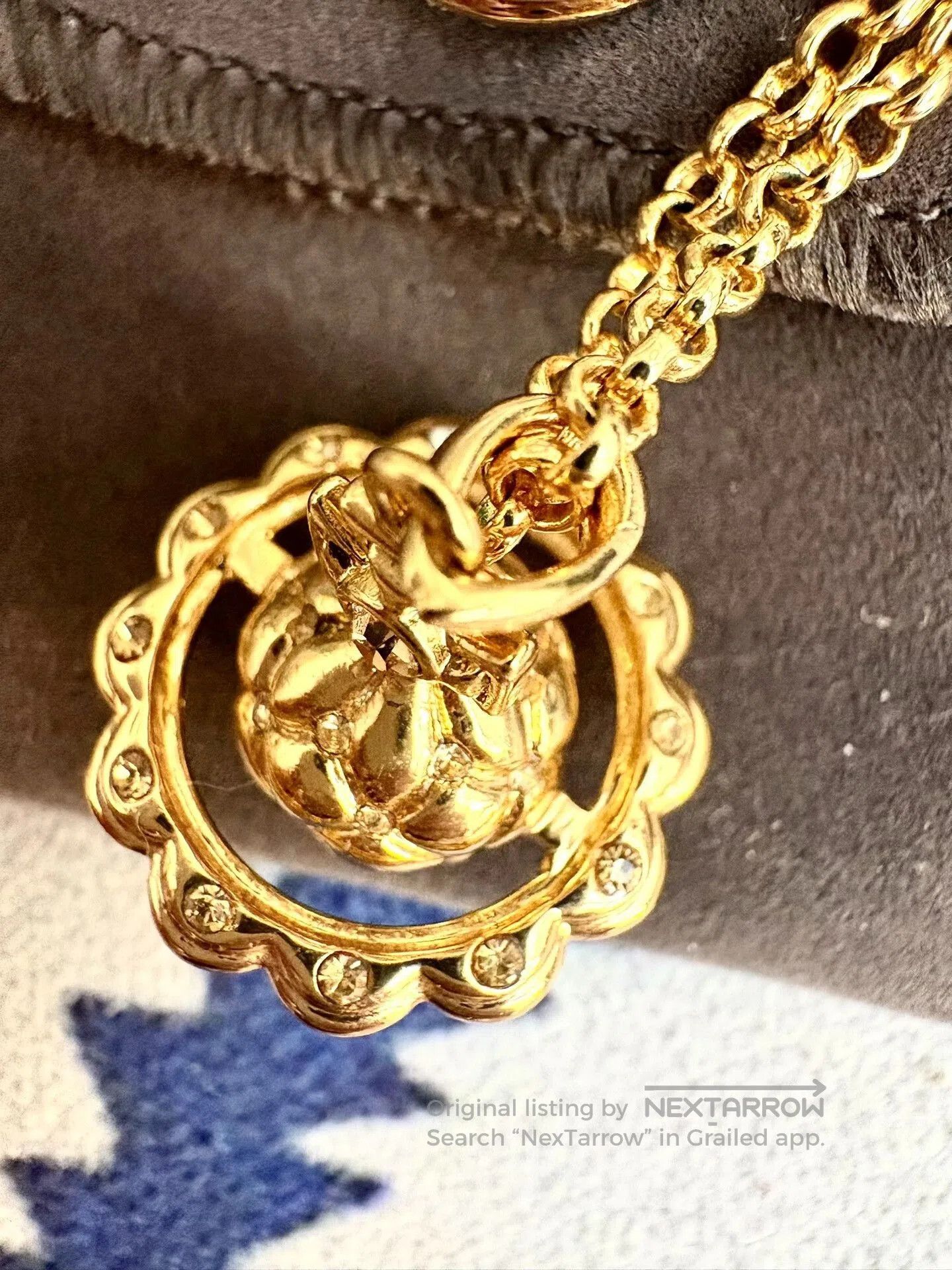 Vivienne Westwood Vivienne Westwood Gold Orb Saturn Necklace. Size ONE SIZE - 4 Thumbnail