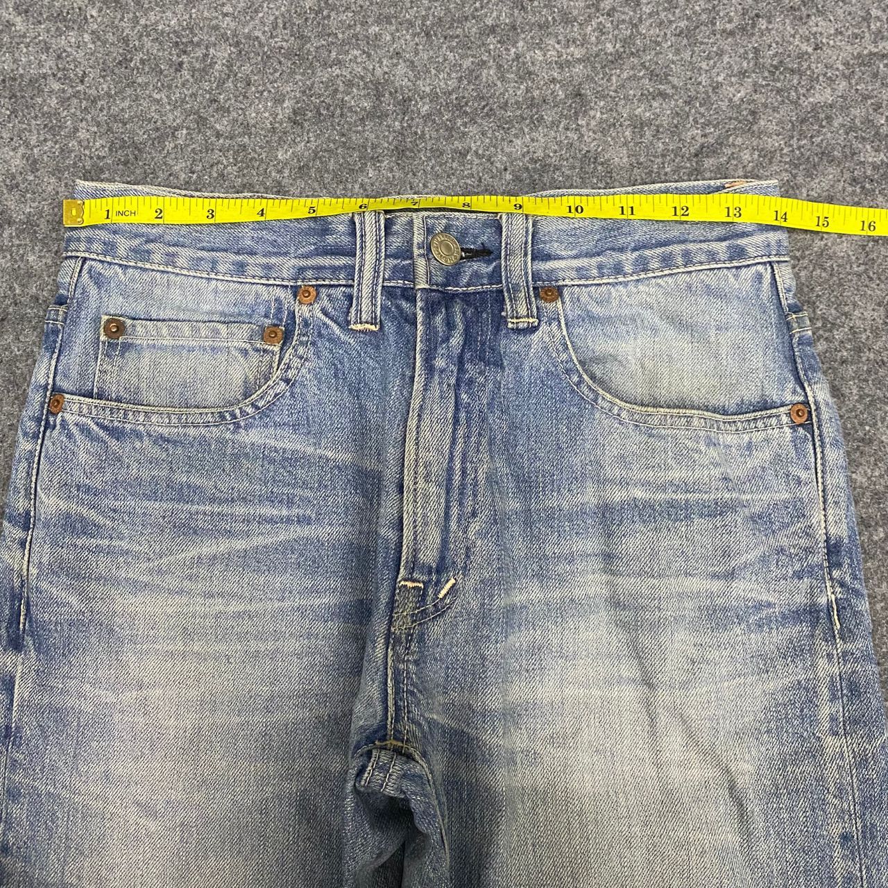 Blue Blue Japan 💥Best Offer💥Vintage Blue Blue Japan Distressed Denim Size US 28 / EU 44 - 4 Thumbnail
