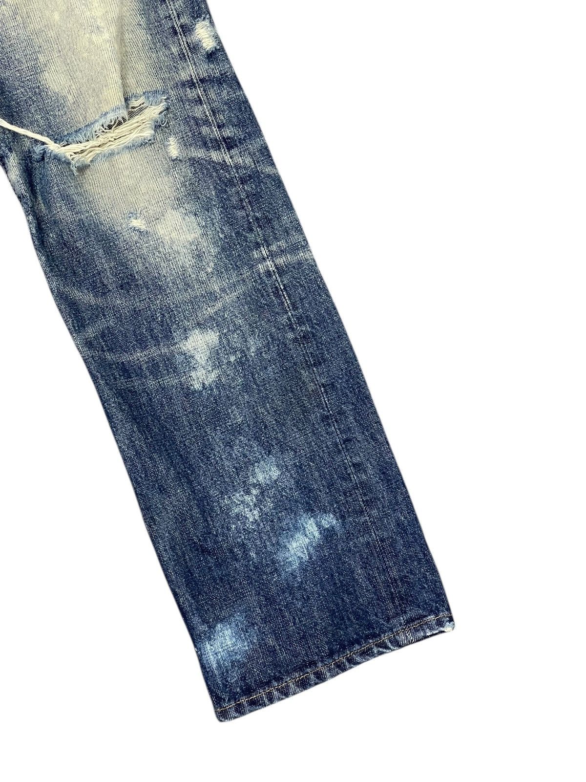 Le Grande Bleu (L.G.B.) Slim Jeans Rna Distress margiela amiri helmut erd cdg 4🟦1 Size US 30 / EU 46 - 3 Thumbnail