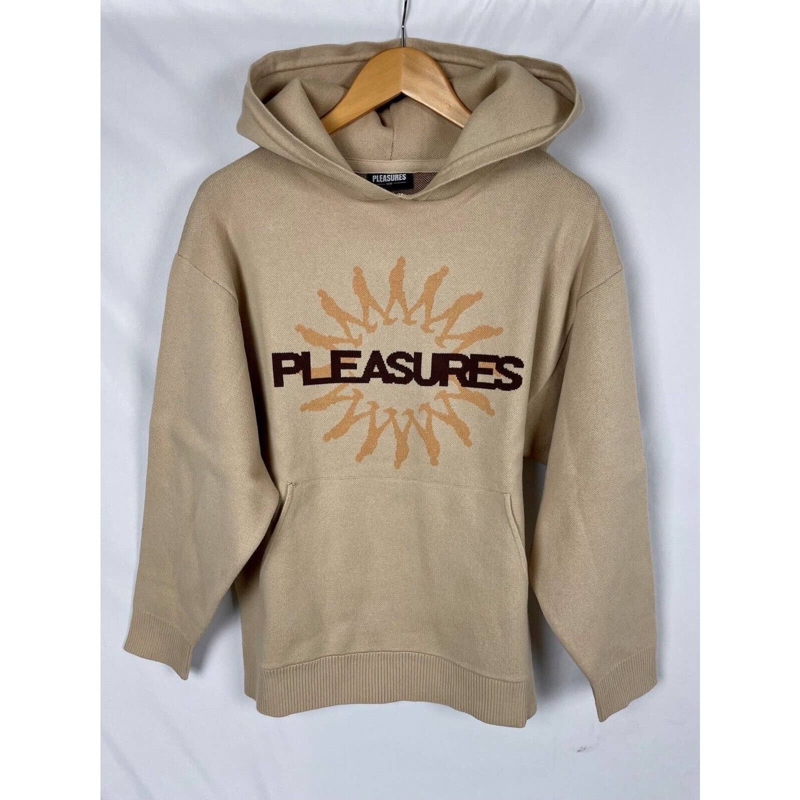 PLEASURES Passion Knit Pullover Sweater Hoodie Men’s Small
