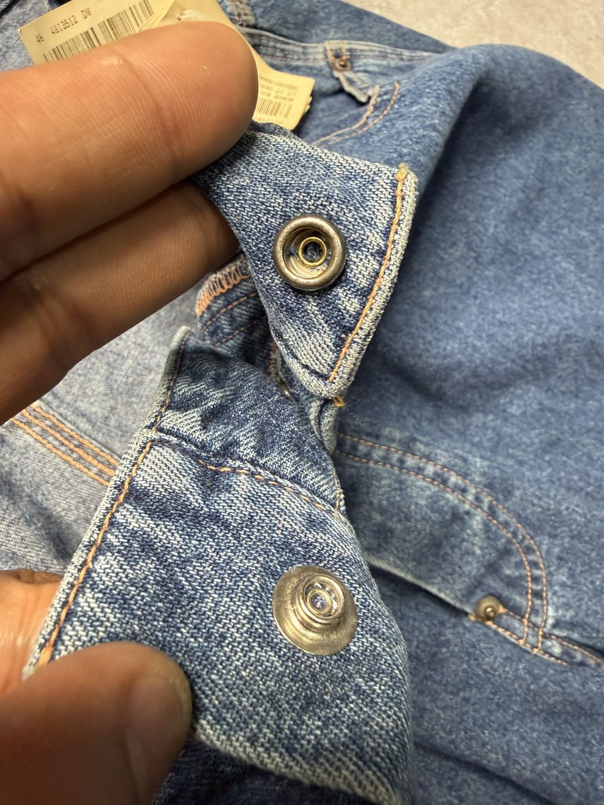 RRL Ralph Lauren Sample RRL Miner Buckle Back Indigo Washed Pants Size US 34 / EU 50 - 8 Thumbnail