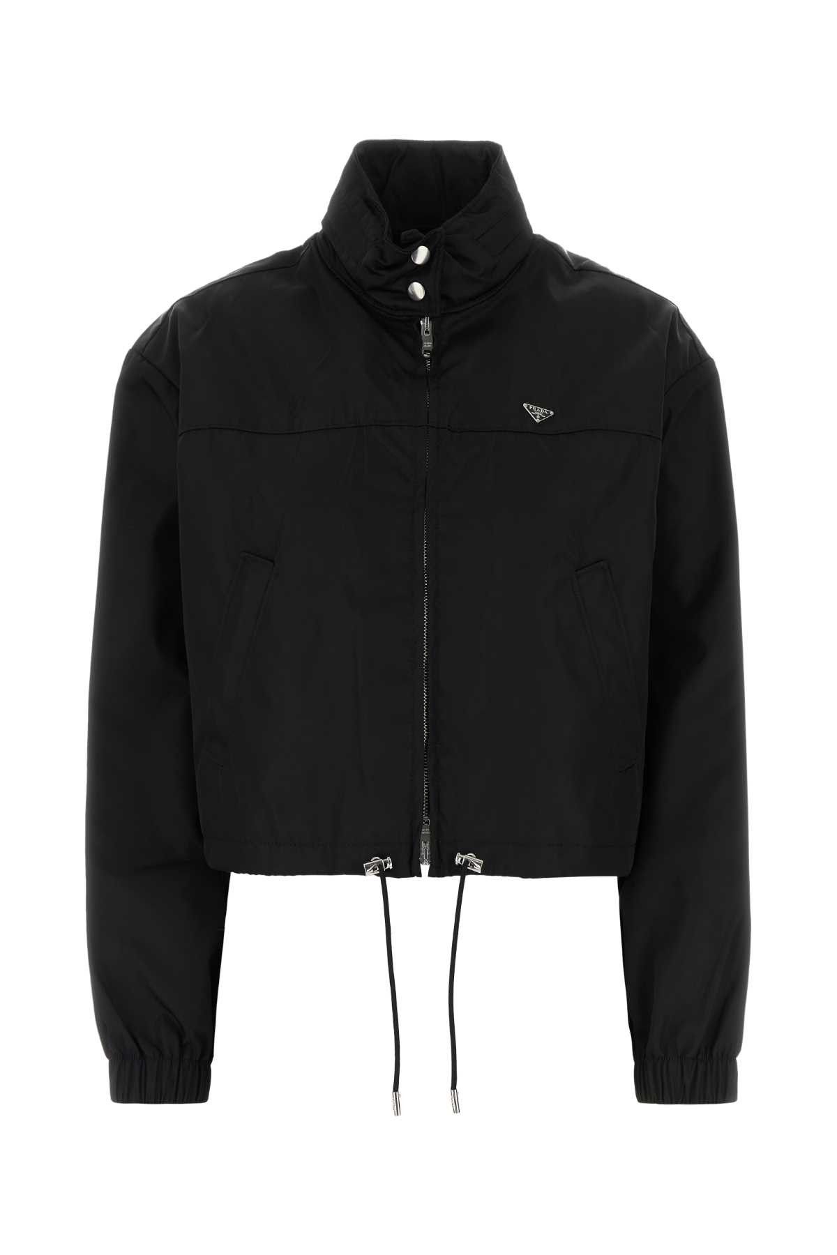 Black Re-Nylon Jacket