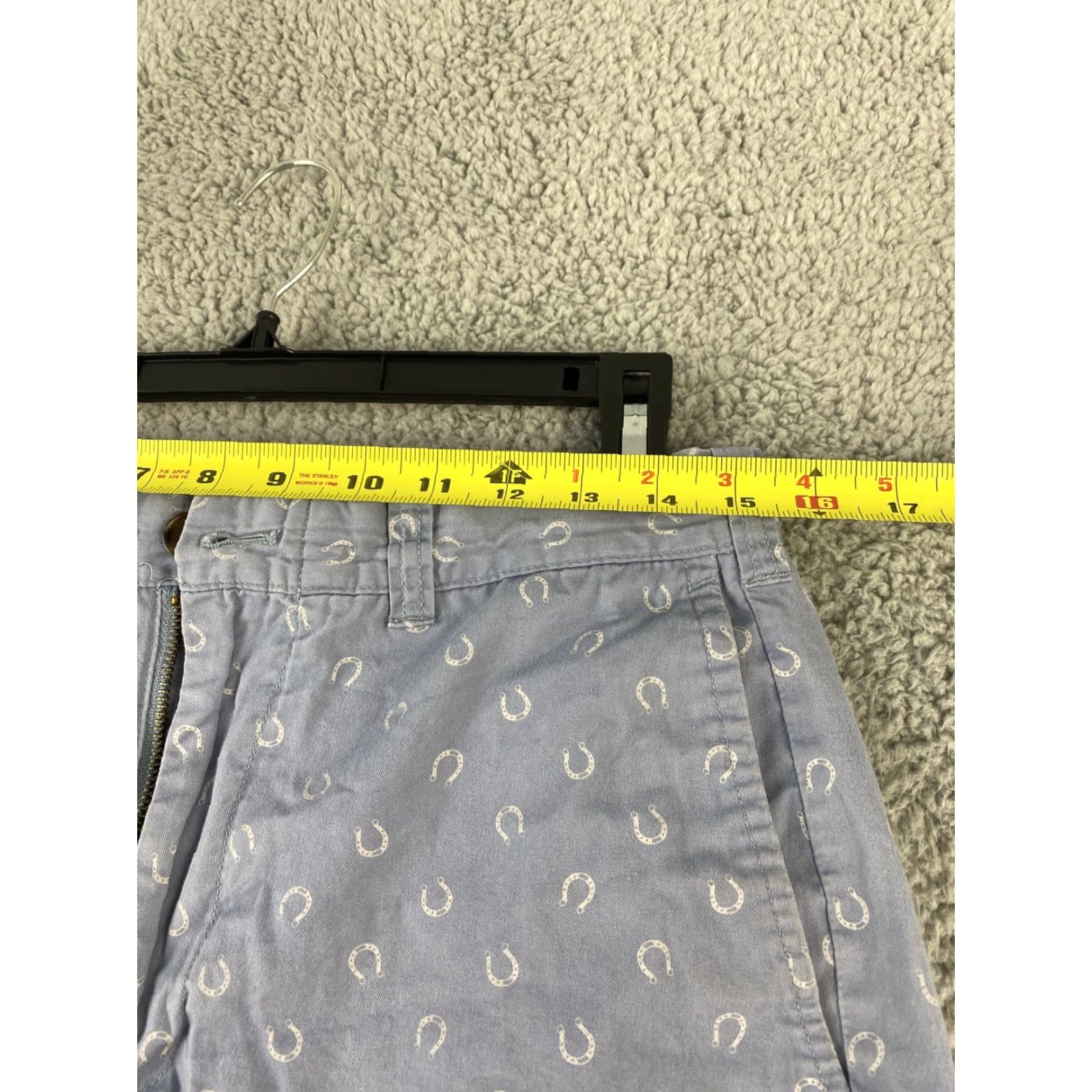 J.Crew J. Crew Men's Short 31W Reade Chino Walking Shorts Teal 37-29 Size US 31 - 6 Thumbnail
