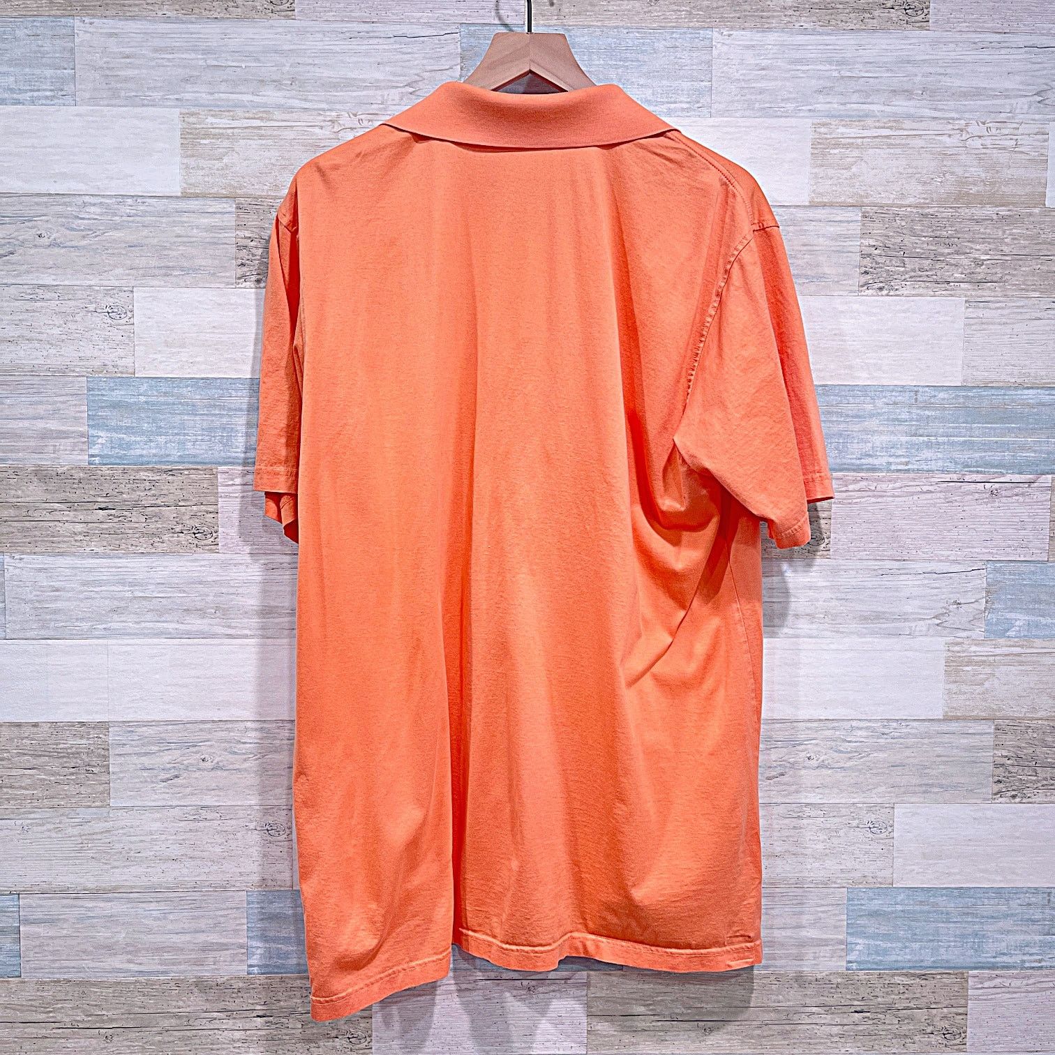Peter Millar PETER MILLAR Heron Point Golf Polo Orange Mens XL Size US XL / EU 56 / 4 - 4 Thumbnail