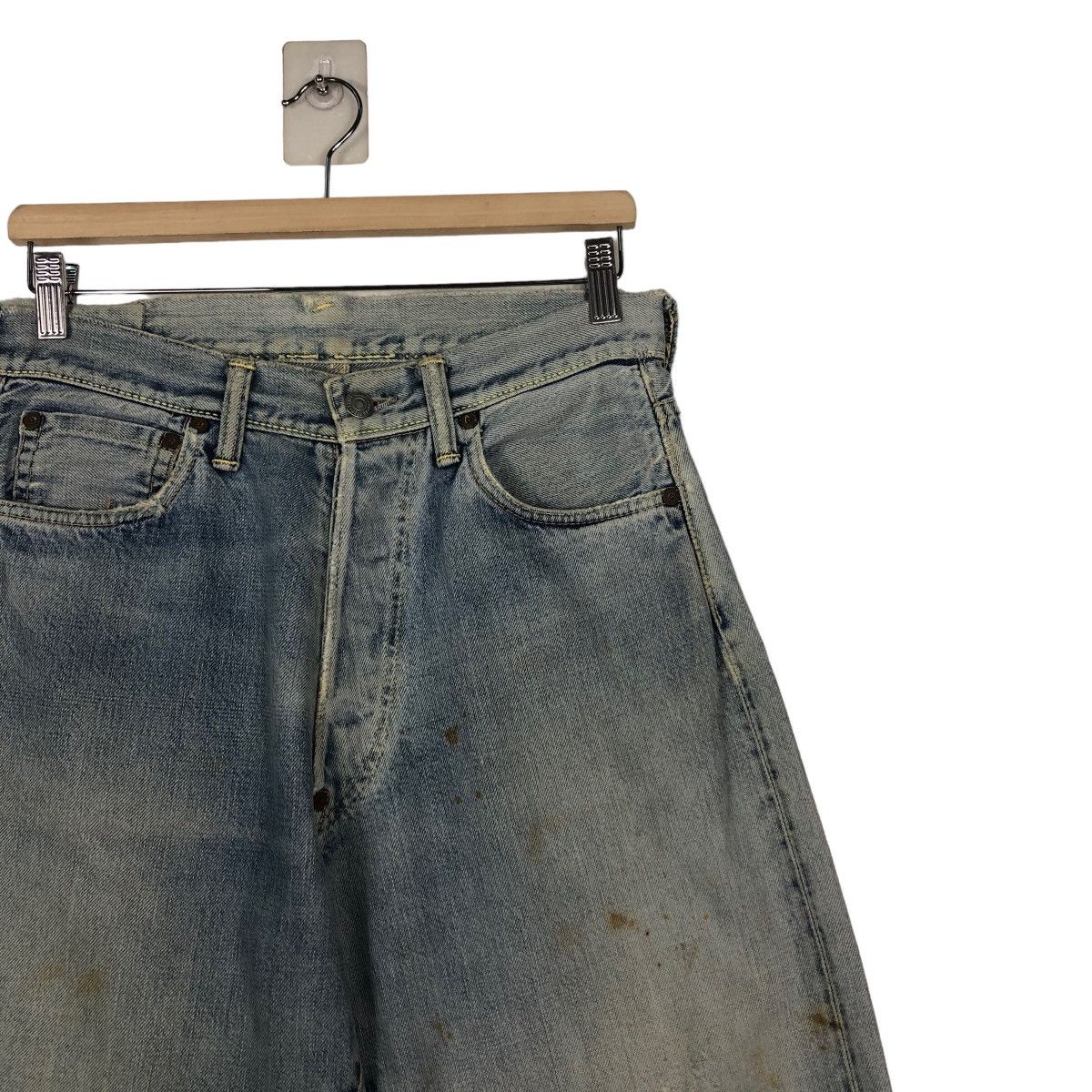 Evisu VINTAGE EVISU MADE IN JAPAN DISTRESSED DENIM JEANS RED LINE Size US 30 / EU 46 - 6 Thumbnail