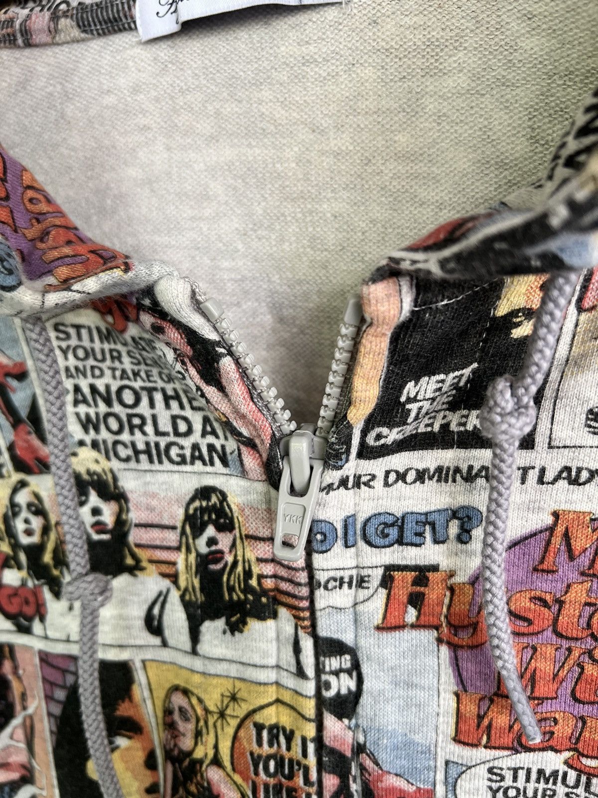 Hysteric Glamour vintage 2000's hysteric glamour wicked ways zip up hoodie Size ONE SIZE - 13 Thumbnail