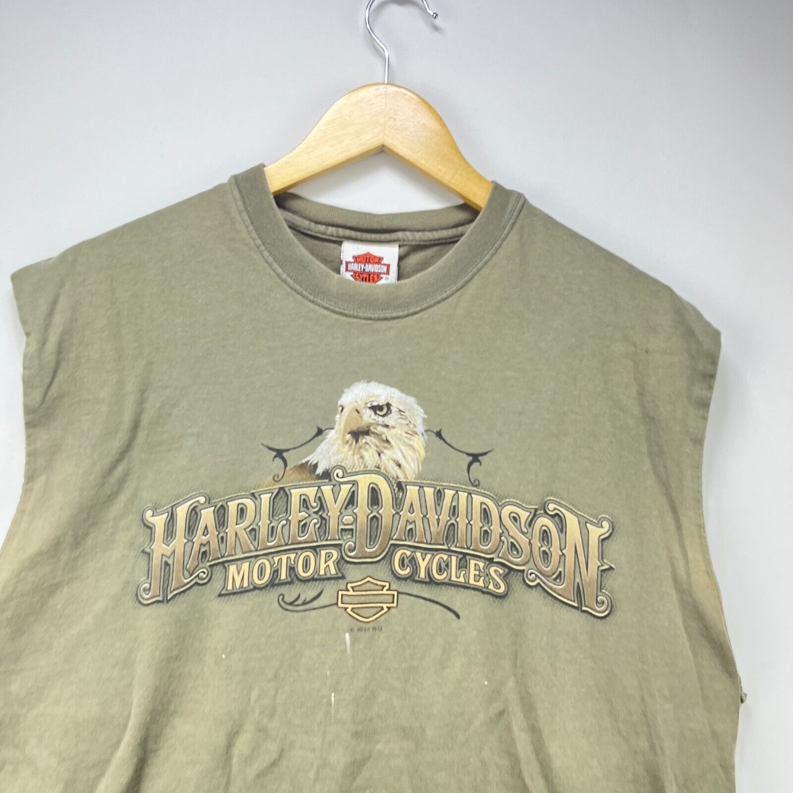 Vintage Vintage Harley-Davidson Sun Faded Sleeveless Shirt XL Eagle Size US XL / EU 56 / 4 - 5 Thumbnail