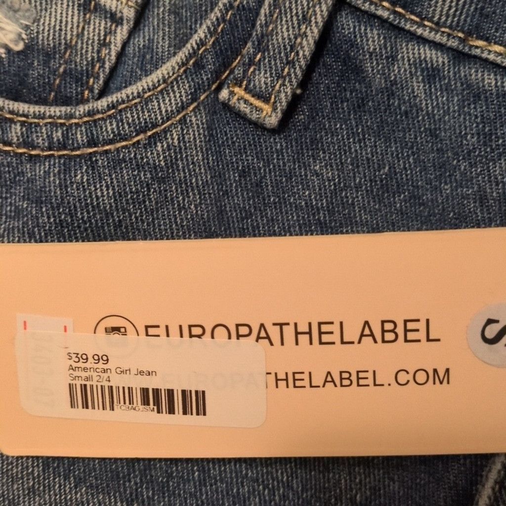 Other EuropaTheLabel American Girl Distress Fring Jeans S (2/4) Size 26" / US 2 / IT 38 - 3 Thumbnail