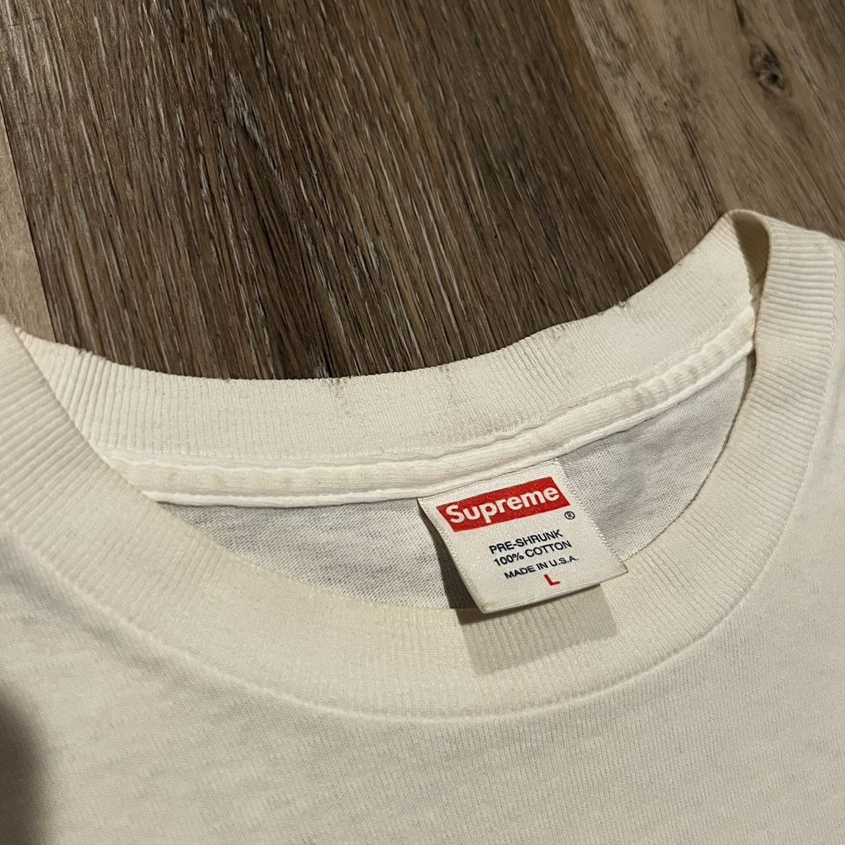 Supreme Supreme Navy Box logo Tee navy on white Bogo t shirt Size US L / EU 52-54 / 3 - 24 Thumbnail