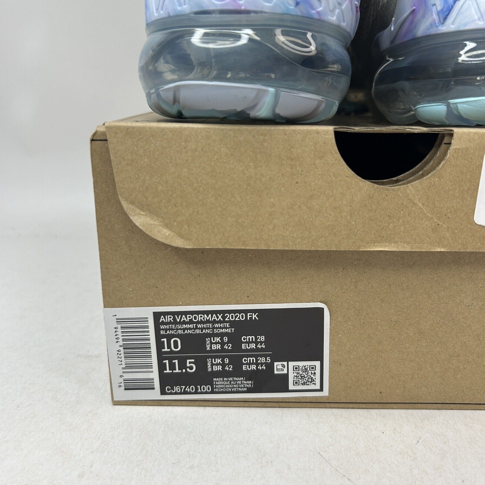 Nike Nike Air Vapormax Flyknit 2020 “Summit White” 2024 Size US 10 / EU 43 - 5 Thumbnail
