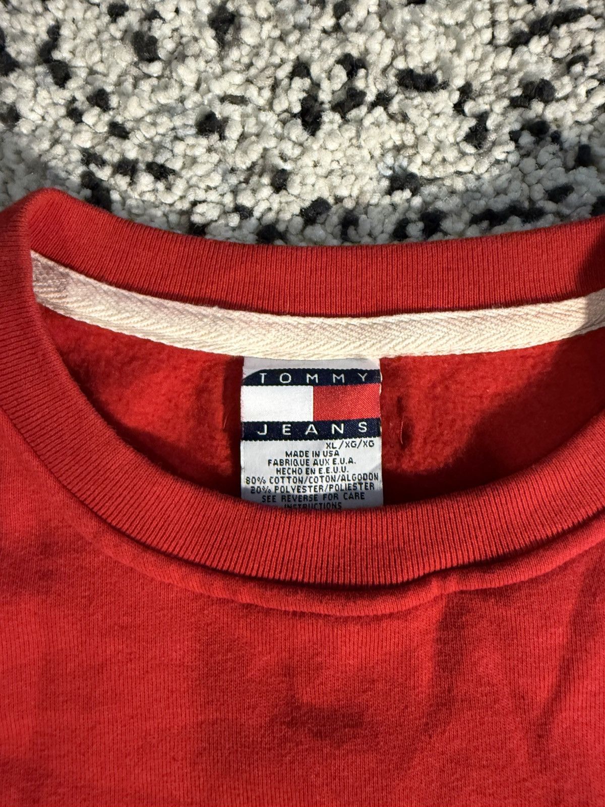 Tommy Hilfiger Vintage Tommy Hilfiger Long Sleeve Crewneck Size US XL / EU 56 / 4 - 2 Thumbnail