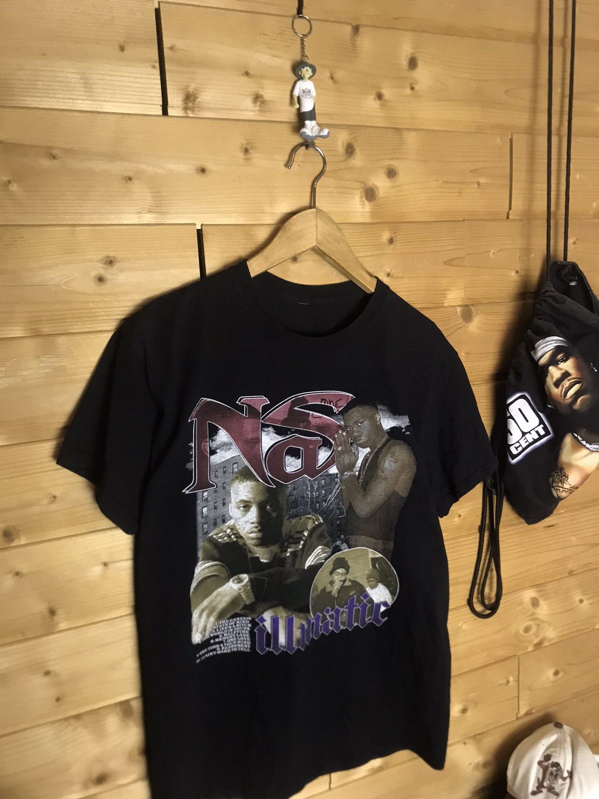 Rap Tees Vintage Nas ill matic t-shirt Size US M / EU 48-50 / 2 - 4 Thumbnail