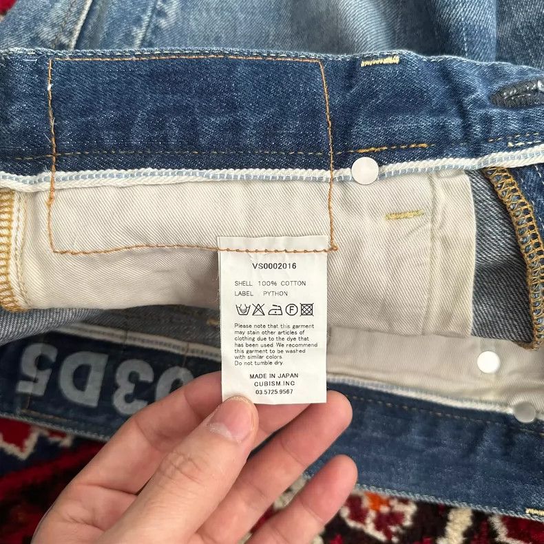Visvim visvim size W32L30 11aw 03d5 washed jeans 2505-Nextarrow Size US 32 / EU 48 - 7 Thumbnail