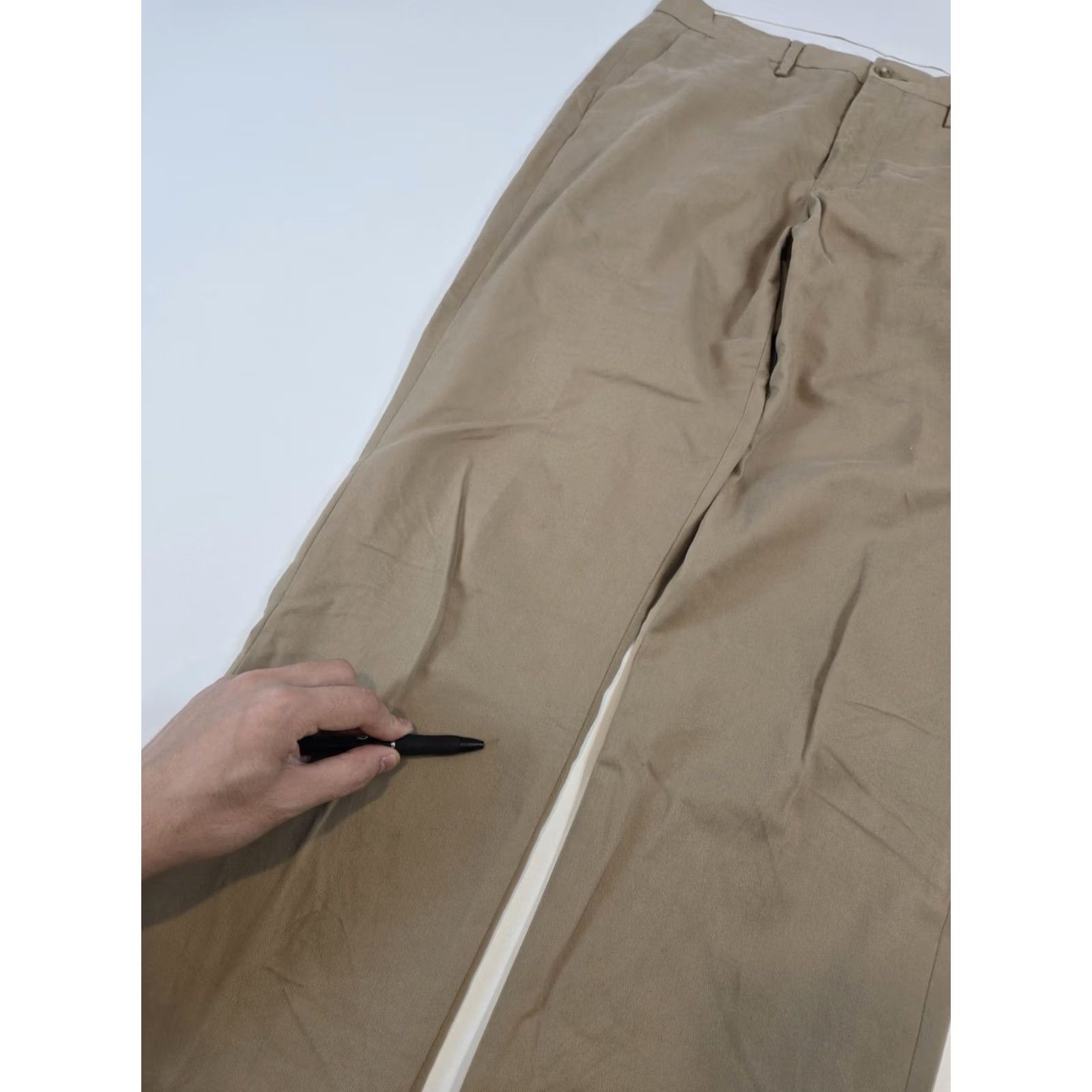 Polo Ralph Lauren Polo Ralph Lauren Pants Mens 32x30 Chino Flat Front Straight Fit Beige Khaki Size US XS / EU 42 / 0 - 4 Thumbnail