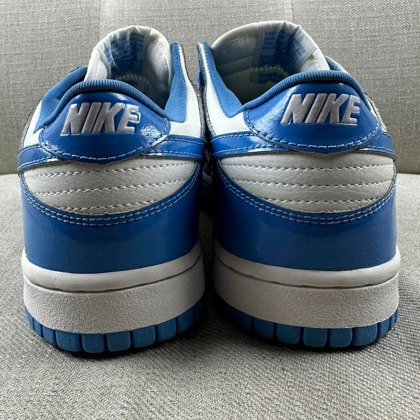 Nike 2001 Nike Dunk Low Patent Leather UNC Size US 8 / EU 41 - 4 Thumbnail