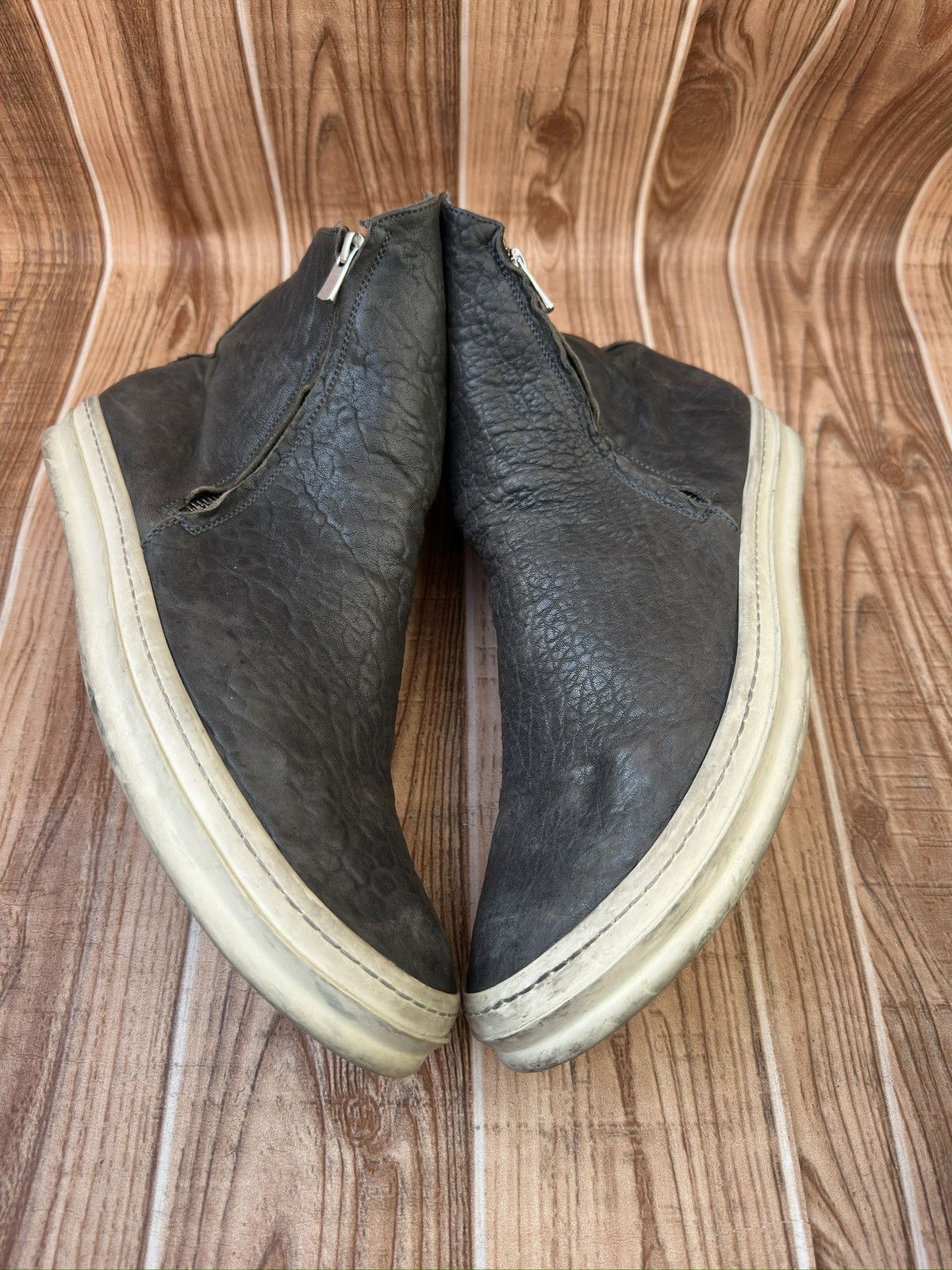 Officine Creative Officine Creative Double Zip up boots Like Rick Owens Size US 12 / EU 45 - 5 Thumbnail