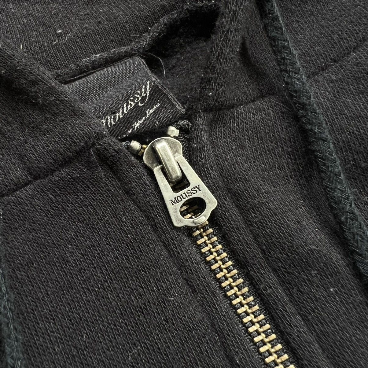 Hysteric Glamour 2000s Moussy Hysteric Style Black Fate My Rude Zip Hoddie Size US M / EU 48-50 / 2 - 8 Thumbnail