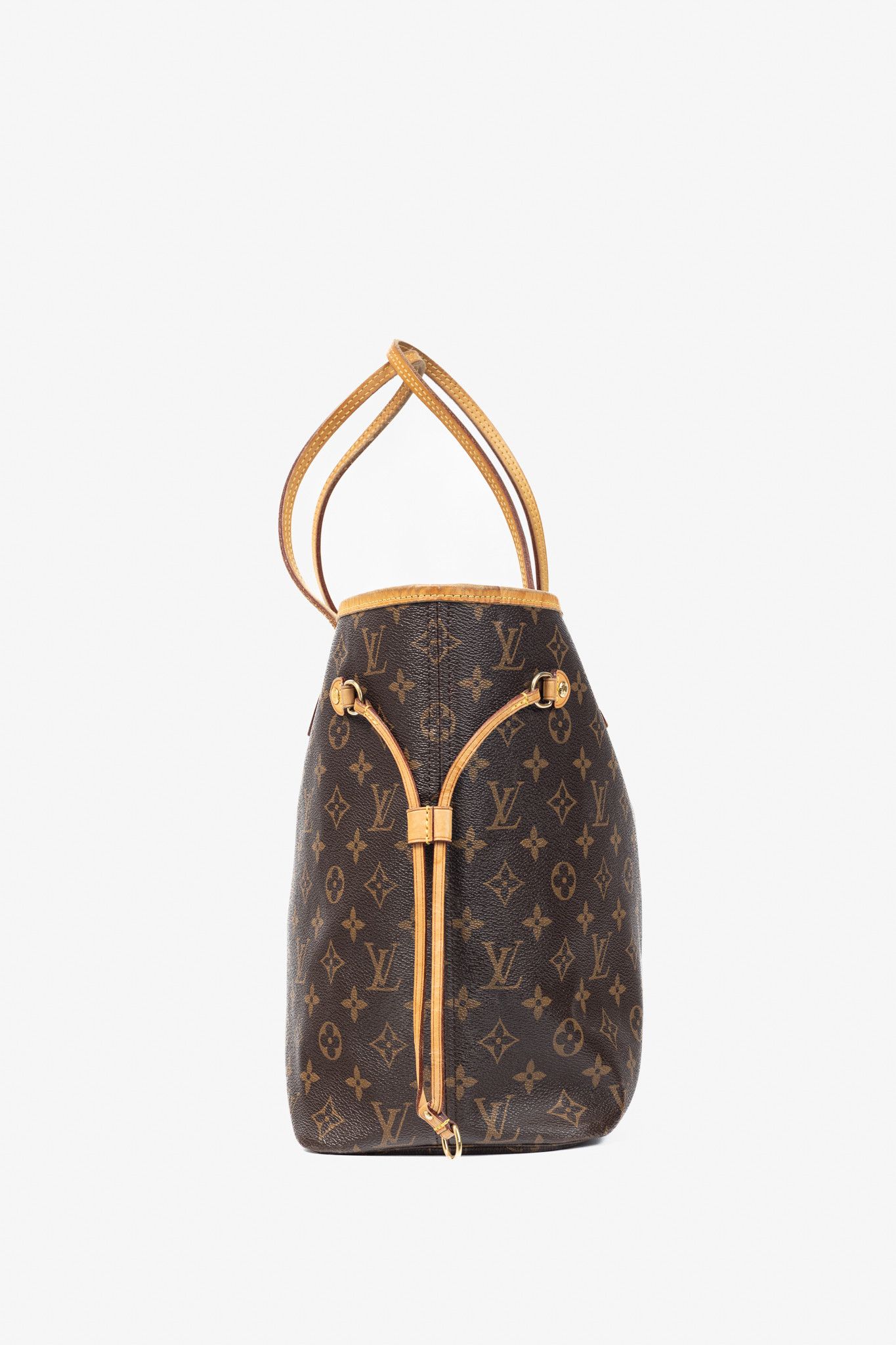 Louis Vuitton Louis Vuitton Neverfull MM Monogram Canvas Tote Size ONE SIZE - 3 Thumbnail