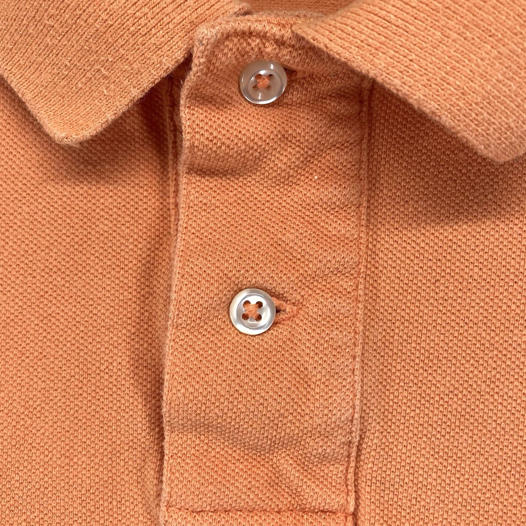 Polo Ralph Lauren Polo Ralph Lauren Polo Shirt Slim Fit Light Orange 100% Cotton Men's XL Size US XL / EU 56 / 4 - 6 Thumbnail