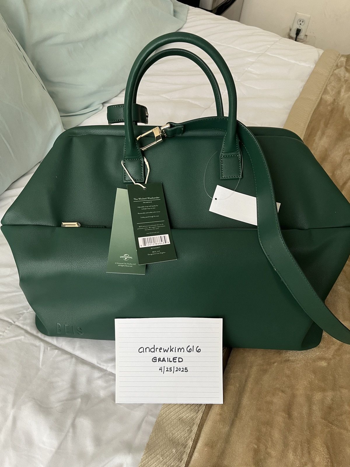 Other Béis x Wicked Weekender (Wicked Green) Size ONE SIZE - 1 Thumbnail