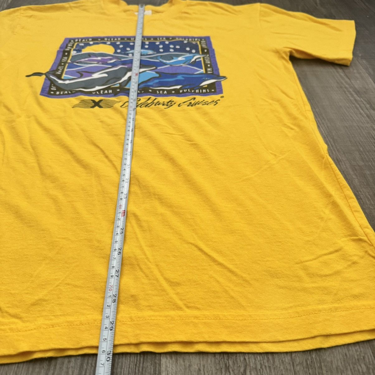 Vintage CELEBRITY CRUISES • VNTG "Dolphin" Pre-Shrunk Tee (XL) Size US XL / EU 56 / 4 - 4 Thumbnail