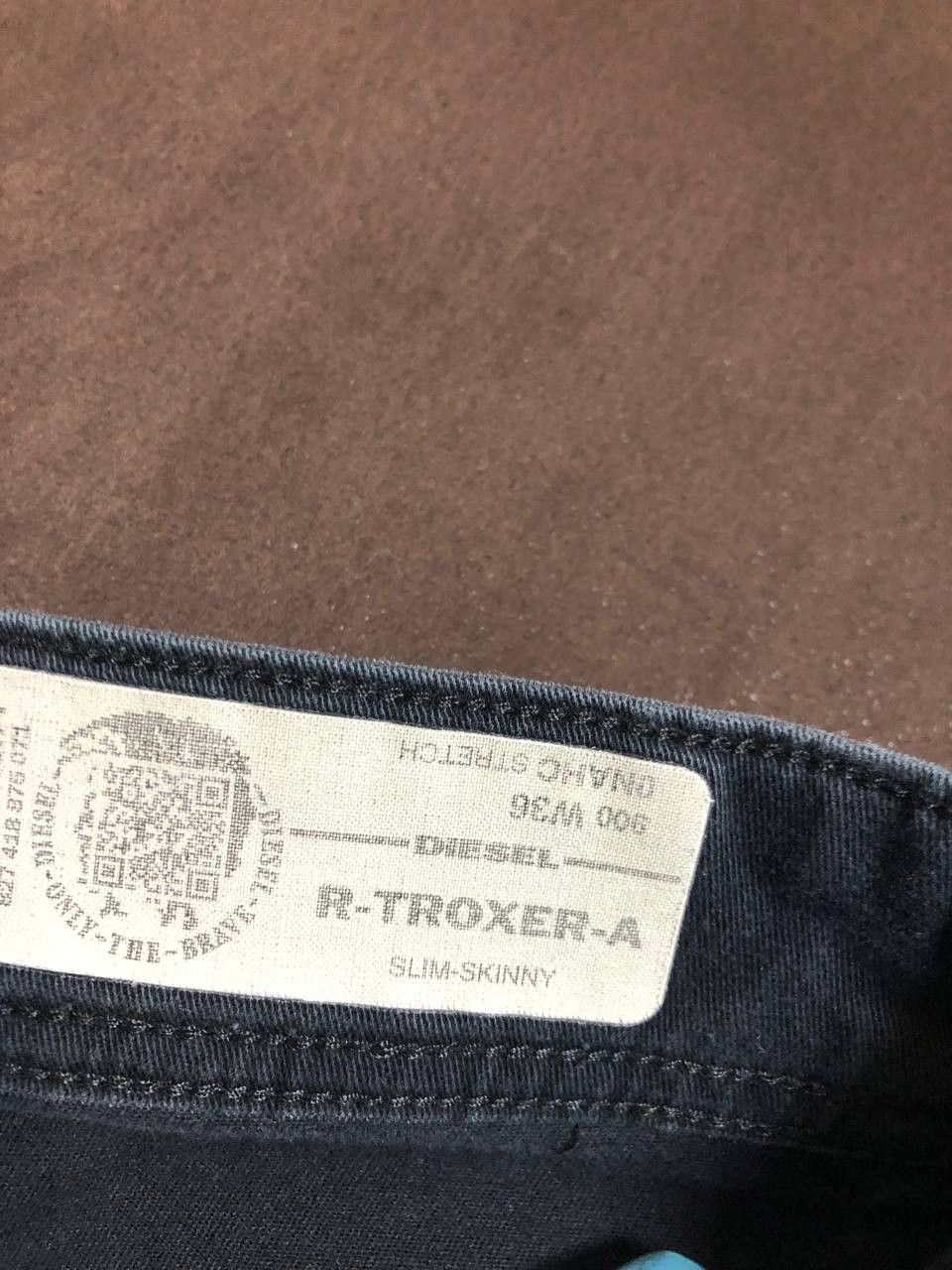 Diesel Diesel R-TROXER-A Slim-Skinny Stretch Denim Jeans Size US 36 / EU 52 - 2 Thumbnail