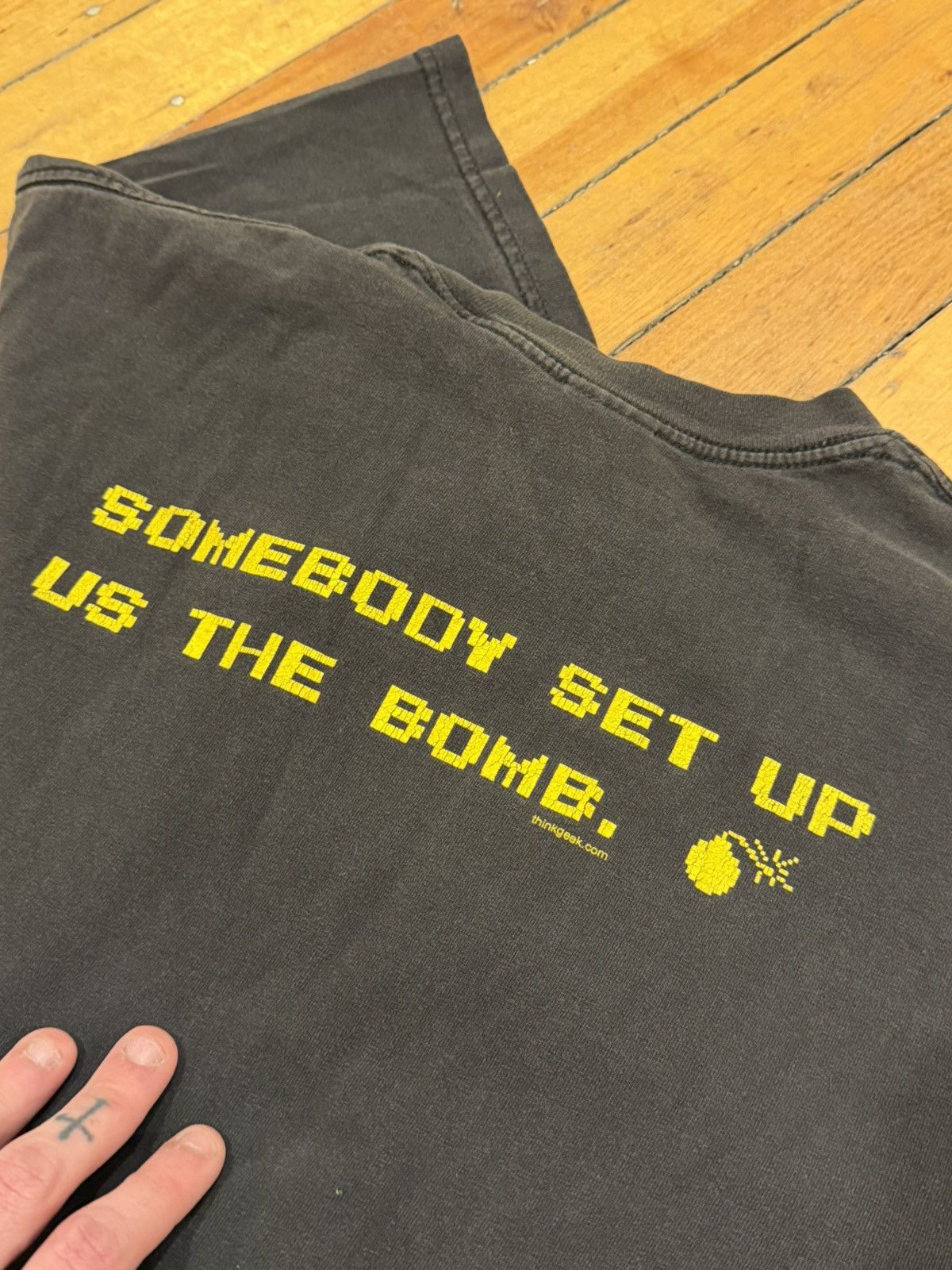 Vintage Vintage “all your base are belong to us” zero wing tee Size US M / EU 48-50 / 2 - 4 Thumbnail