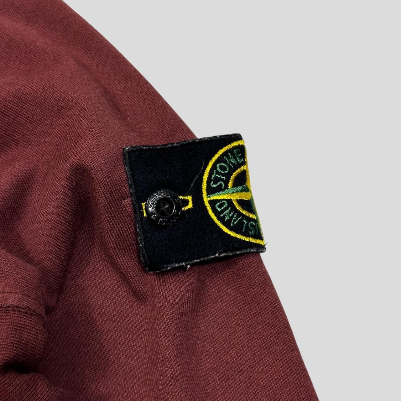 Stone Island Stone Island Burgundy Crewneck - S/M Size US S / EU 44-46 / 1 - 3 Thumbnail