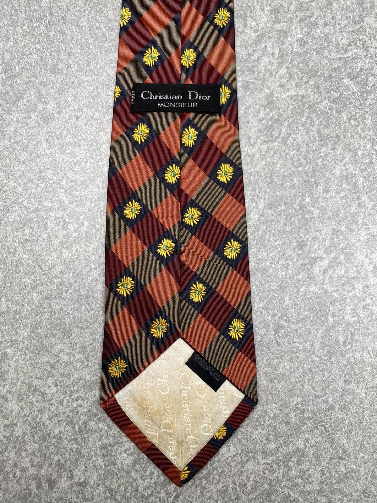 Christian Dior Monsieur Christian Dior Monsieur SilkTie T22 Size ONE SIZE - 4 Thumbnail