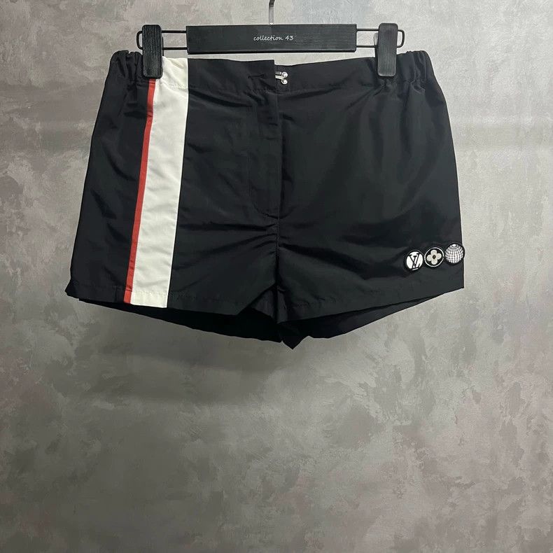Louis Vuitton Louis Vuitton Black striped print elasticated waist straigh Size US 36 / EU 52 - 1 Thumbnail