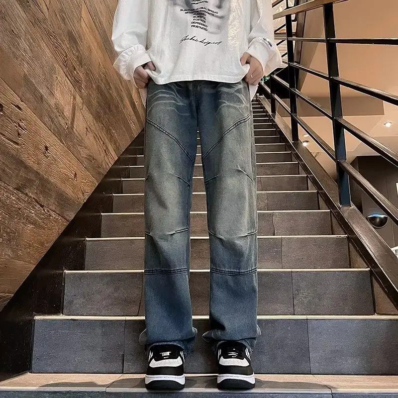 Japanese Brand × Jean Retro loose casual high street jeans Size US 32 / EU 48 - 6 Thumbnail