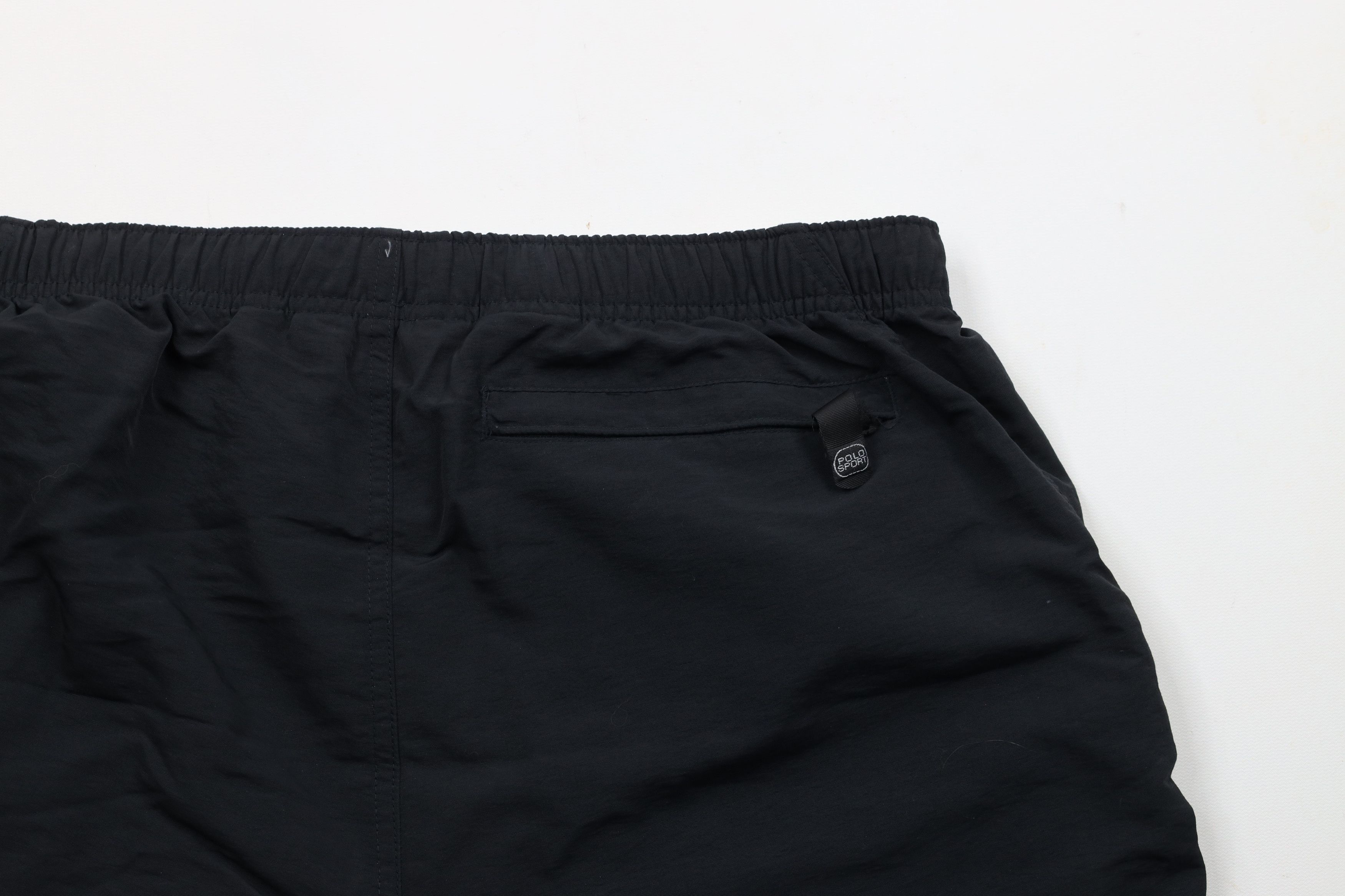Ralph Lauren × Vintage Vintage 90s Polo Sport Ralph Lauren Above Knee Shorts Black Size US 34 / EU 50 - 10 Thumbnail