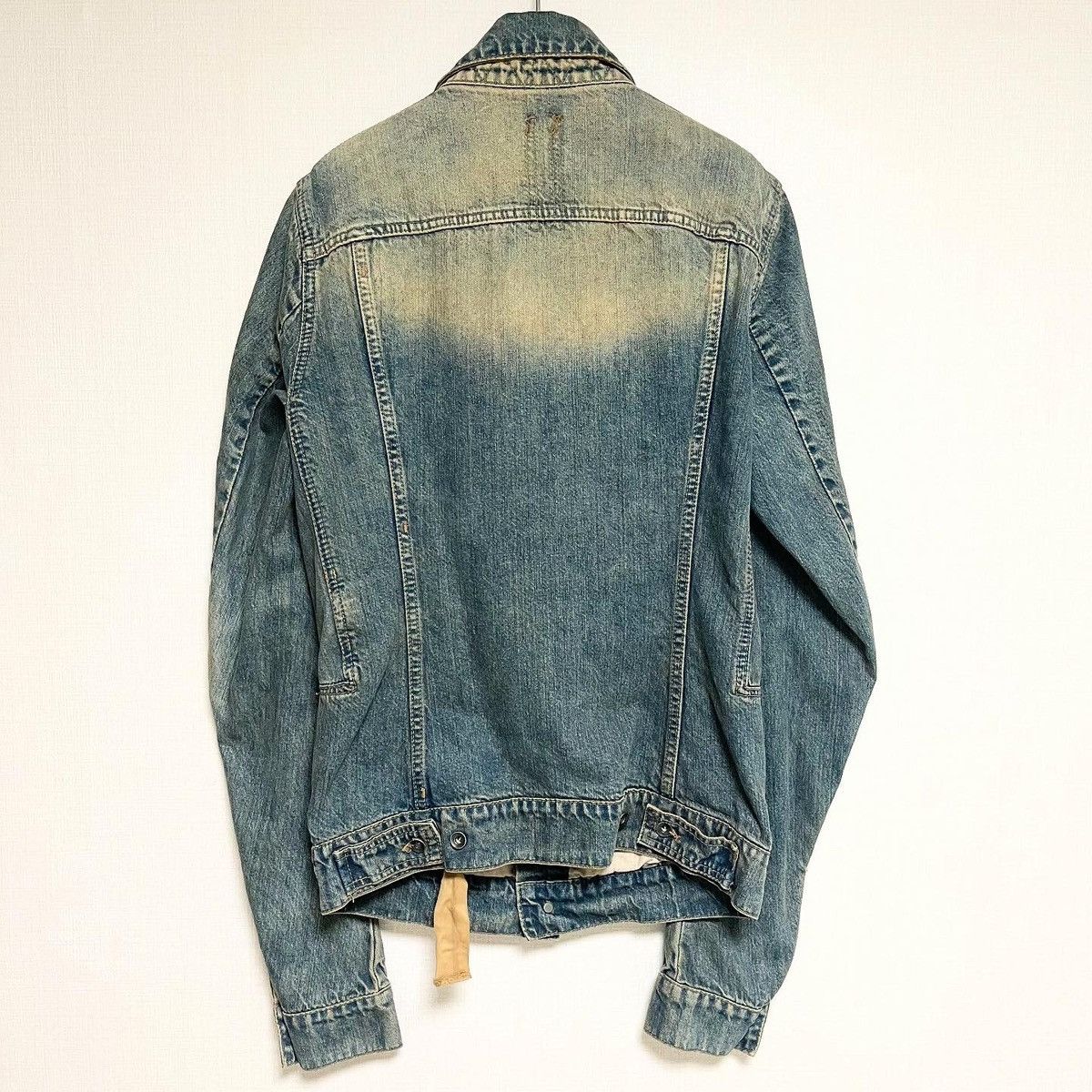 Rick Owens Drkshdw 08FW MUD DENIM TRUCKER JACKET Size US S / EU 44-46 / 1 - 4 Thumbnail