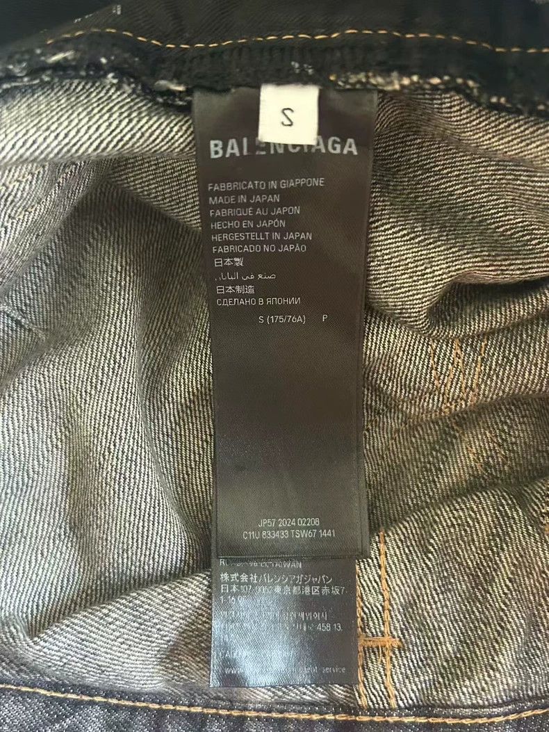 Balenciaga Balenciaga size S Ultra Low Fitted Low Bamboo Armor Straig Size US 27 - 4 Thumbnail