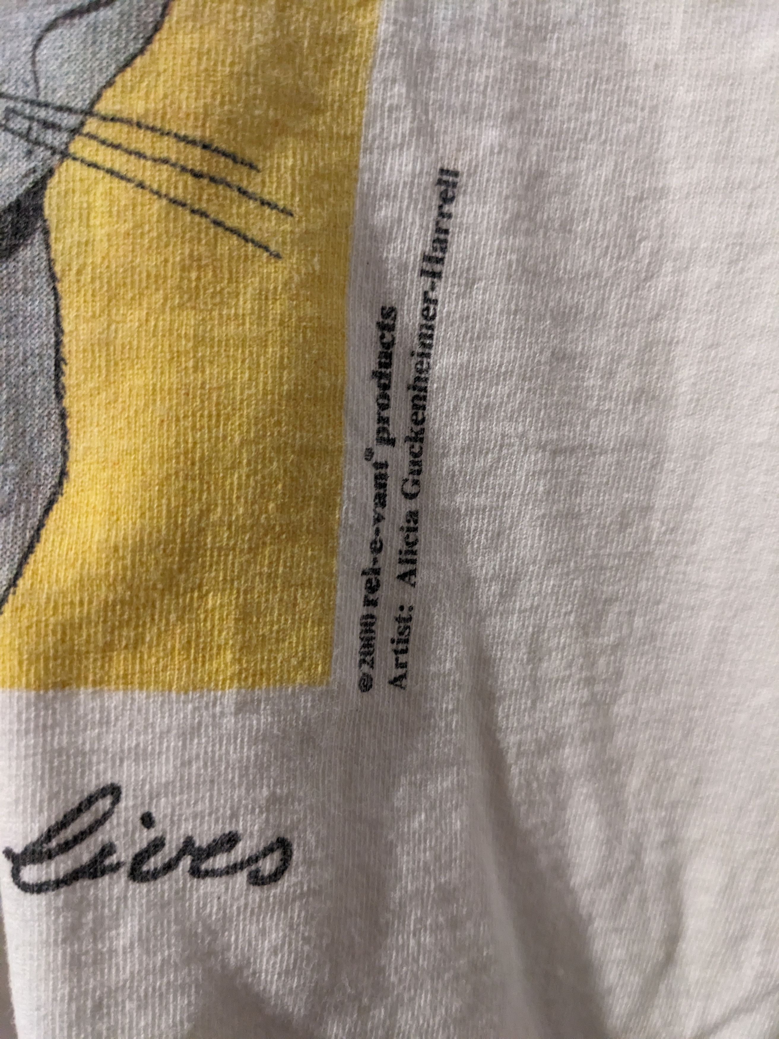Other Vintage 2000 Cat Animal Nature Portrait Long-Sleeve T-Shirt Size US XXL / EU 58 / 5 - 6 Thumbnail
