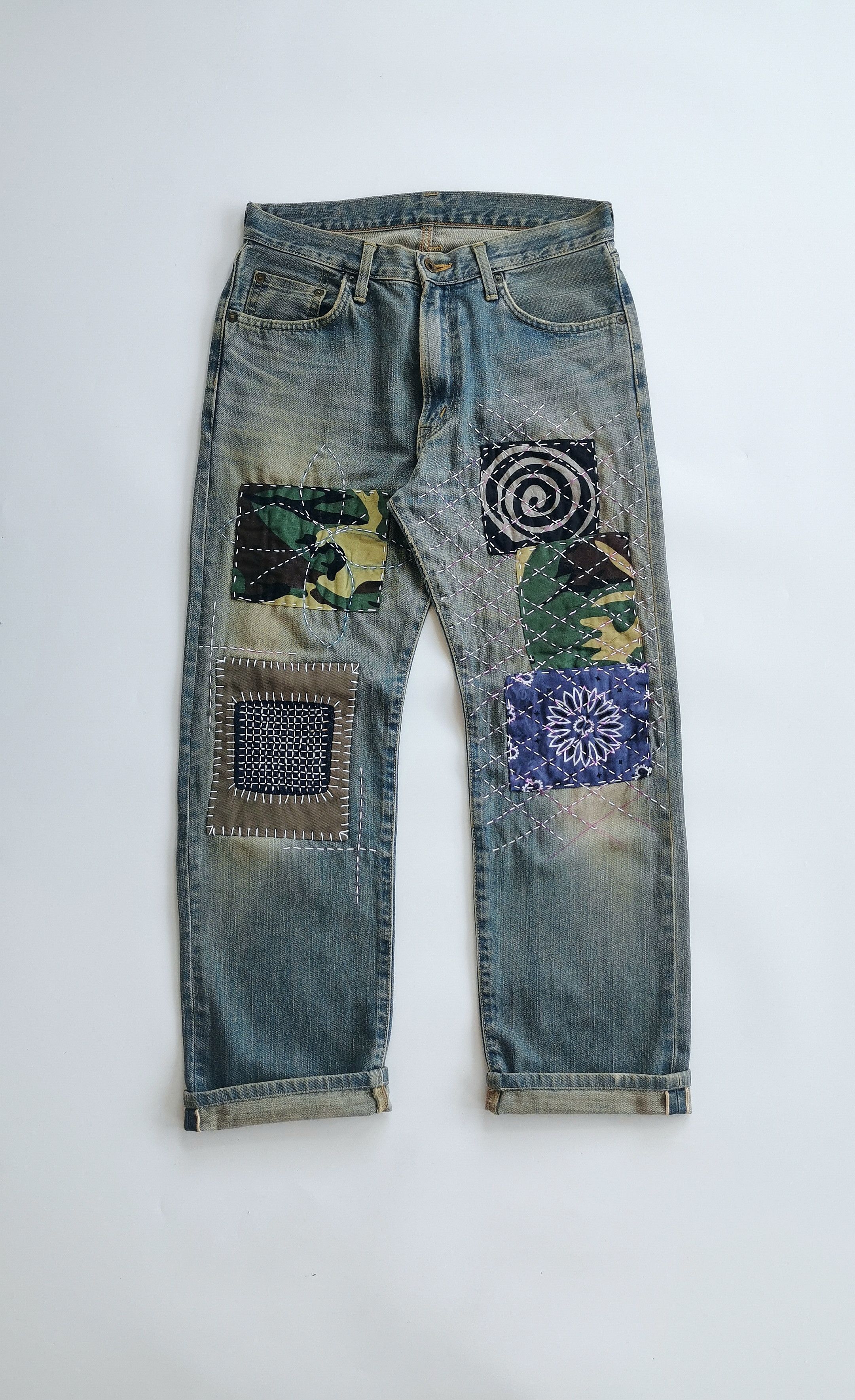 Kapital × Kapital Kountry Kapital Boro Selvedge Denim | Grailed